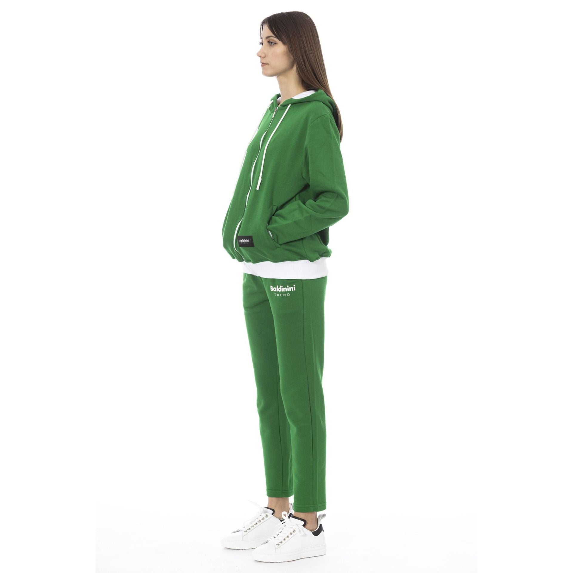 Дамски спортен екип Women’s tracksuit Baldinini Trend 98147898 MANTOVA VERDE GREEN side view