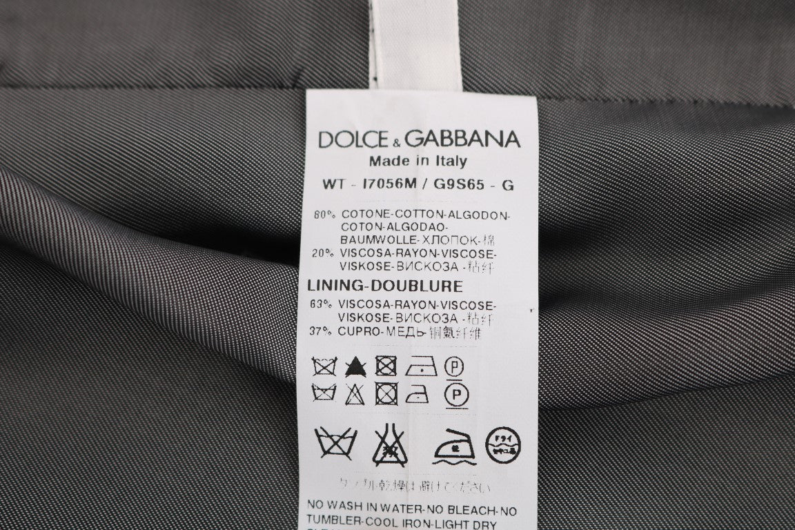 Елегантна жилетка на райе Dolce & Gabbana