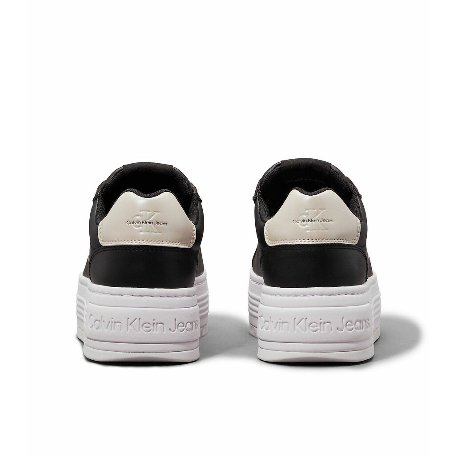 Дамски кожени кецове Calvin Klein Jeans YW0YW01878 Heel View