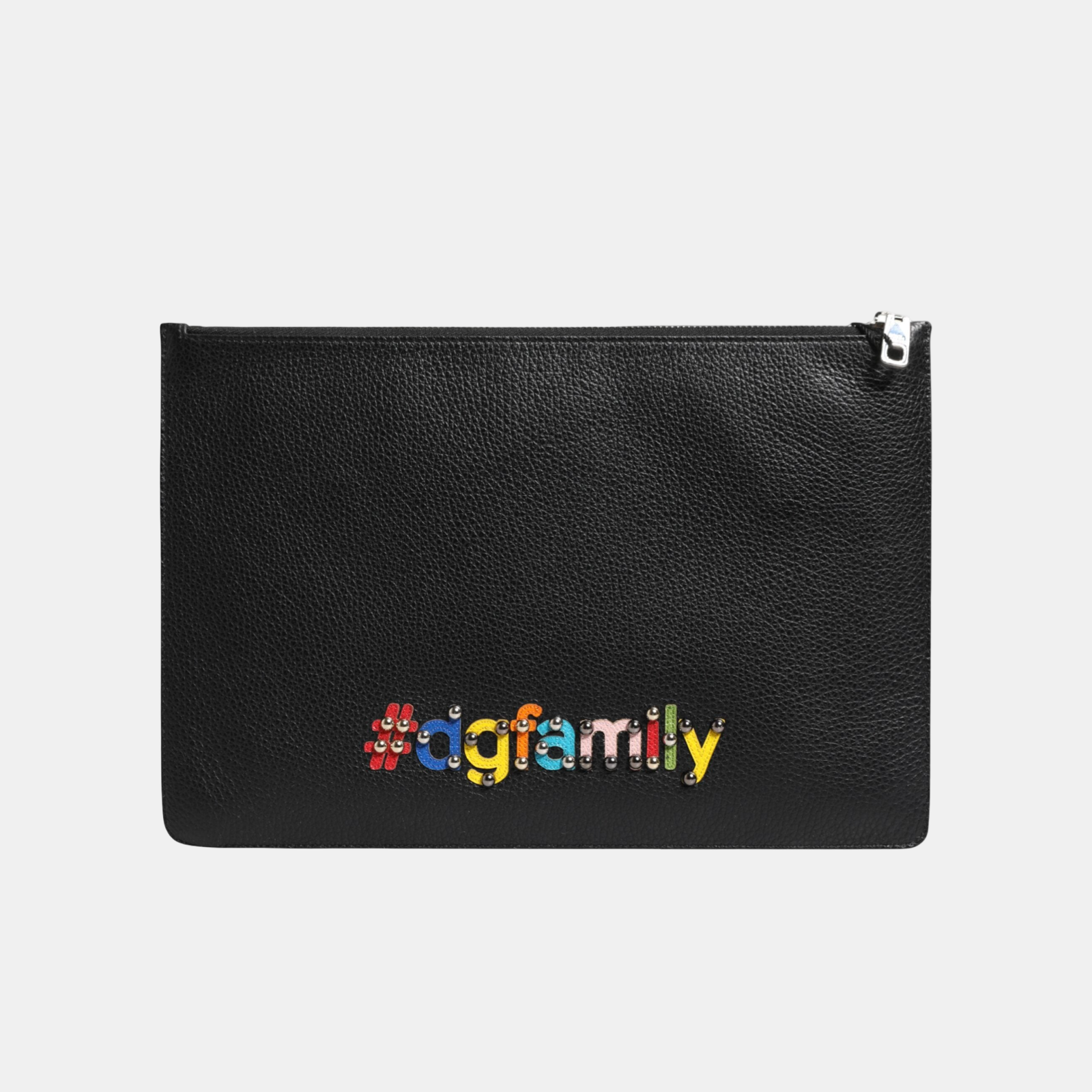Dolce & Gabbana #DGFAMILY Embellished Men Clutch Bag BP2182 AU9501 80999 Back View