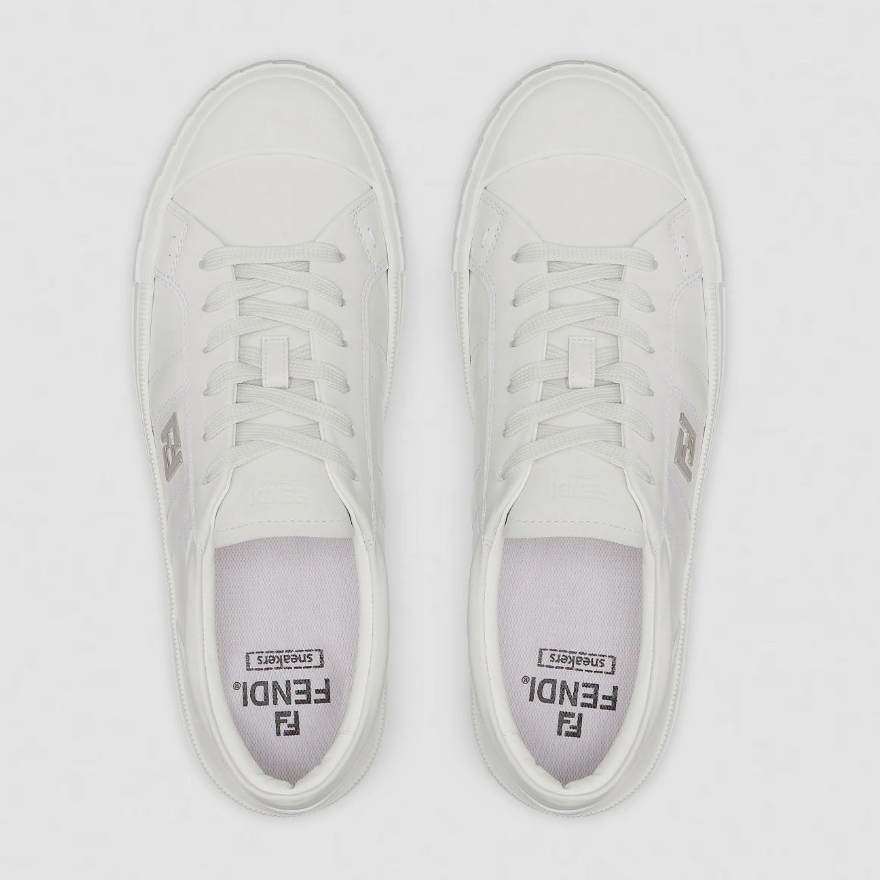 Мъжки кецове Men’s sneakers FENDI Domino 7E1706NA7F06O6 White top view
