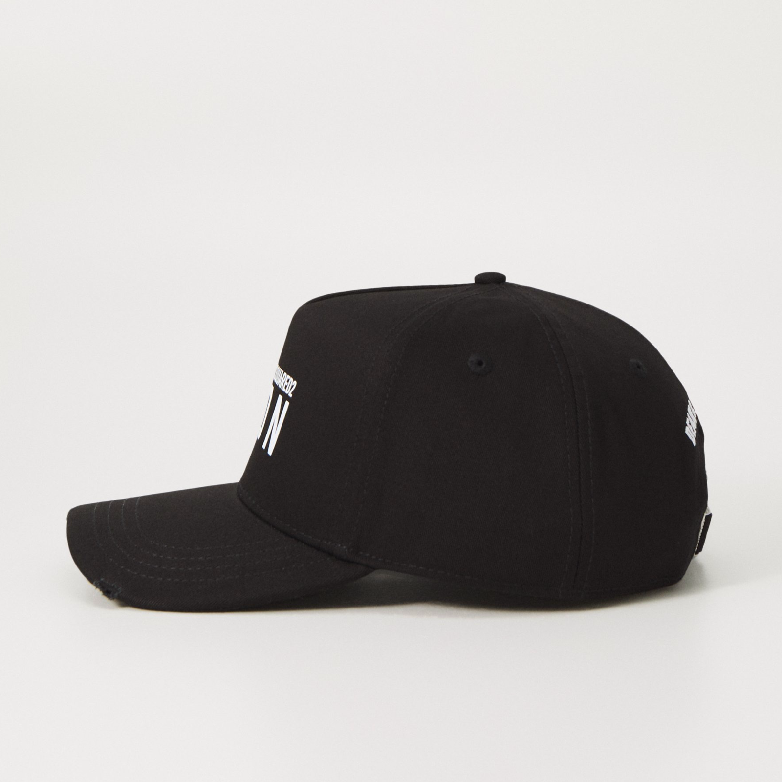 Мъжка черна шапка Dsquared2 Icon Men Cap Side View