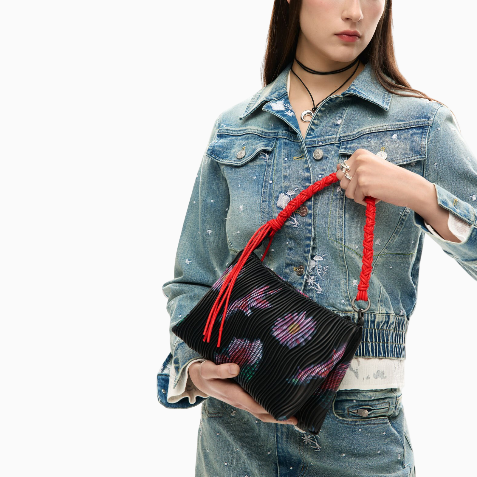 Дамска чанта Desigual Women Handbag 26SAXPAL 2000U Model View