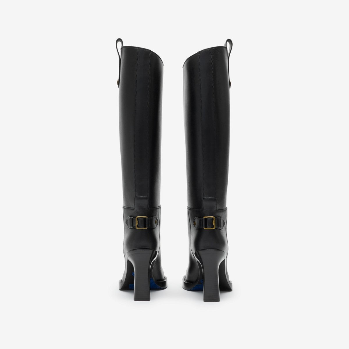 Дамски кавалерийски ботуши Women’s cavalier boots Burberry 81144061 heel view