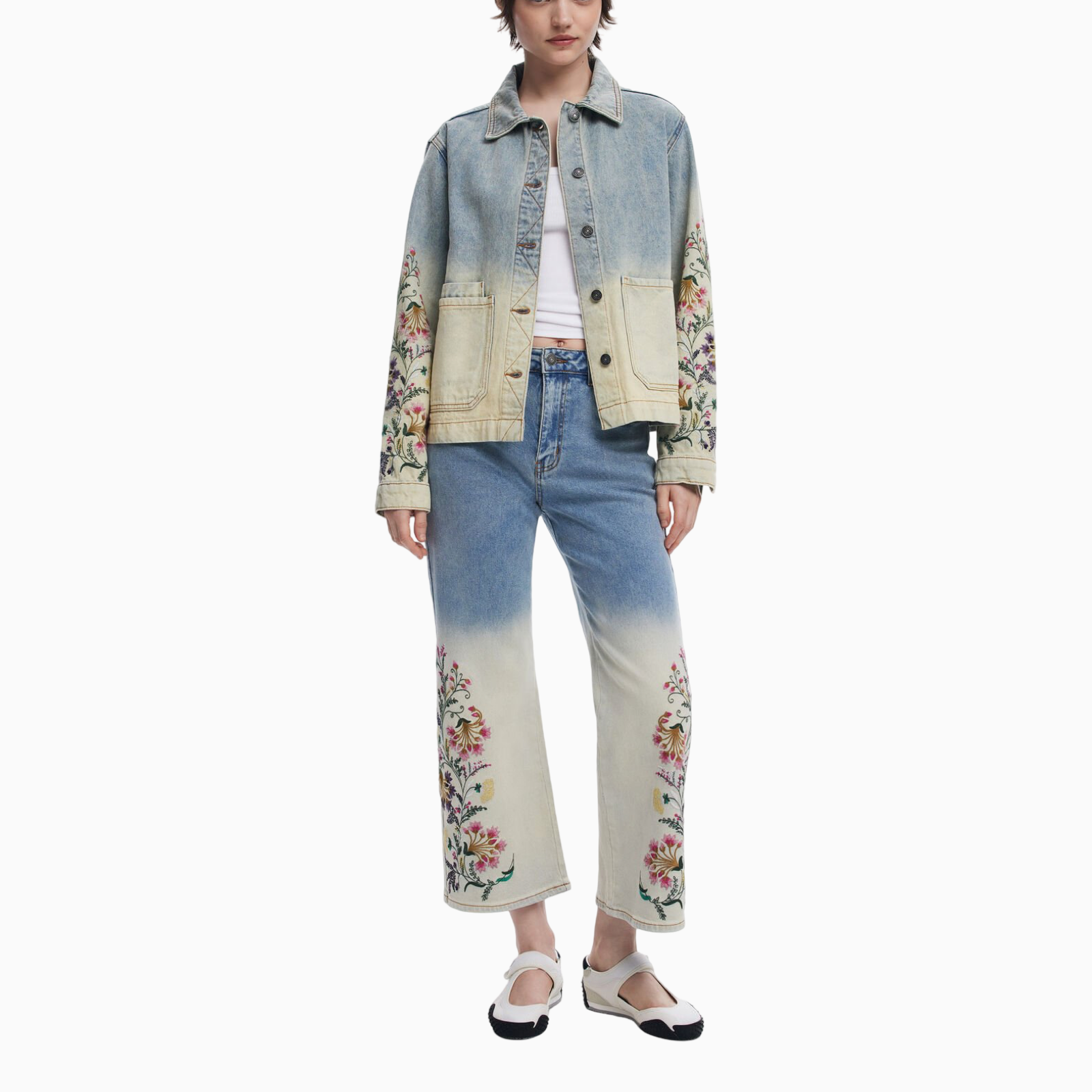 Дамско дънково яке Desigual 25SWED06