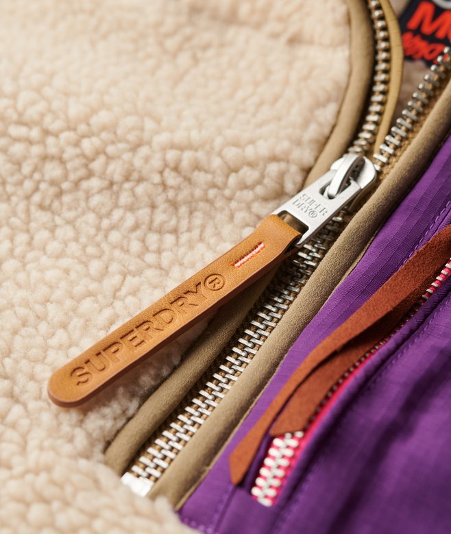 Мъжка жилетка Superdry Retro Vintage Fleece Jumper W2012343A Close-Up