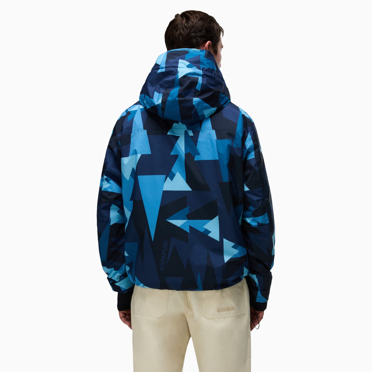 Анорак яке Napapijri Rainforest Next All Over Print Anorak Jacket NP0A8AHX FXD Back View