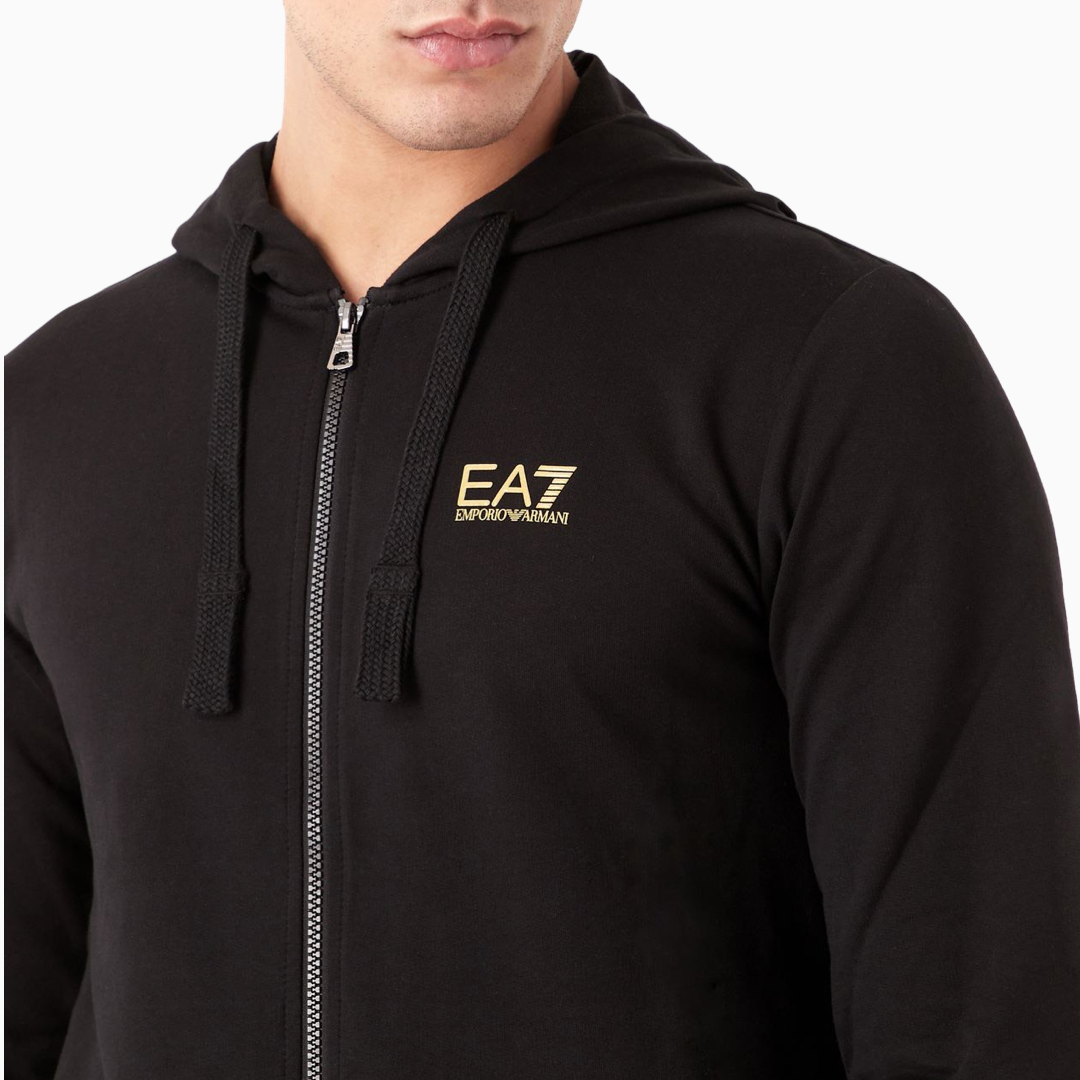 Мъжки черен суитшърт EA7 Emporio Armani 8NPM03 PJ05Z