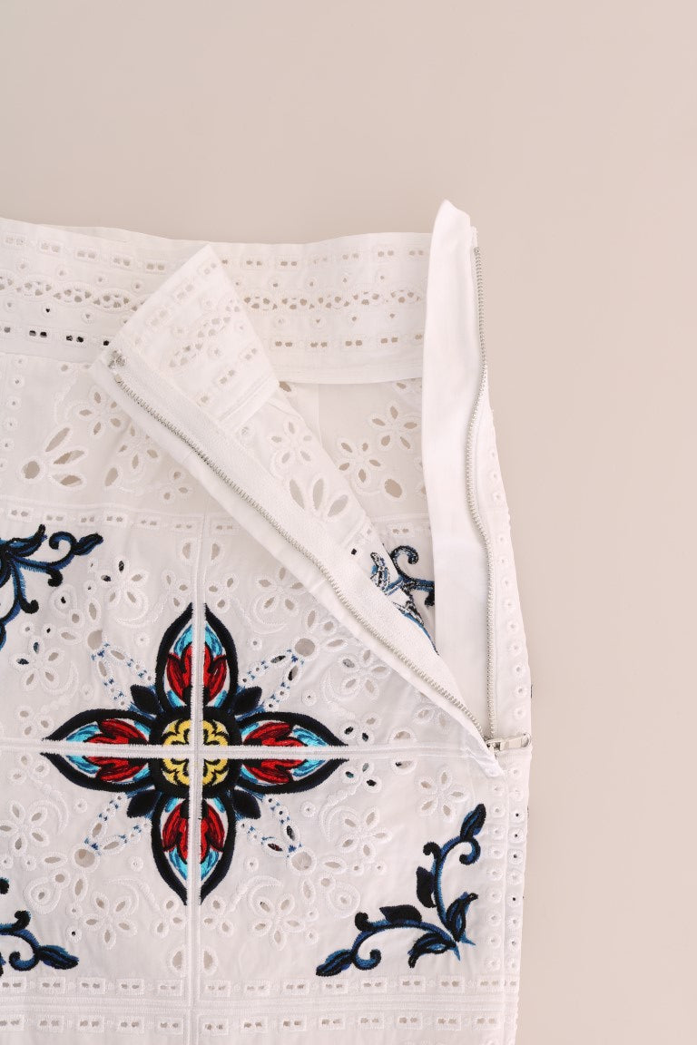 Dolce & Gabbana Майолика Бродирана Капри Елегантност