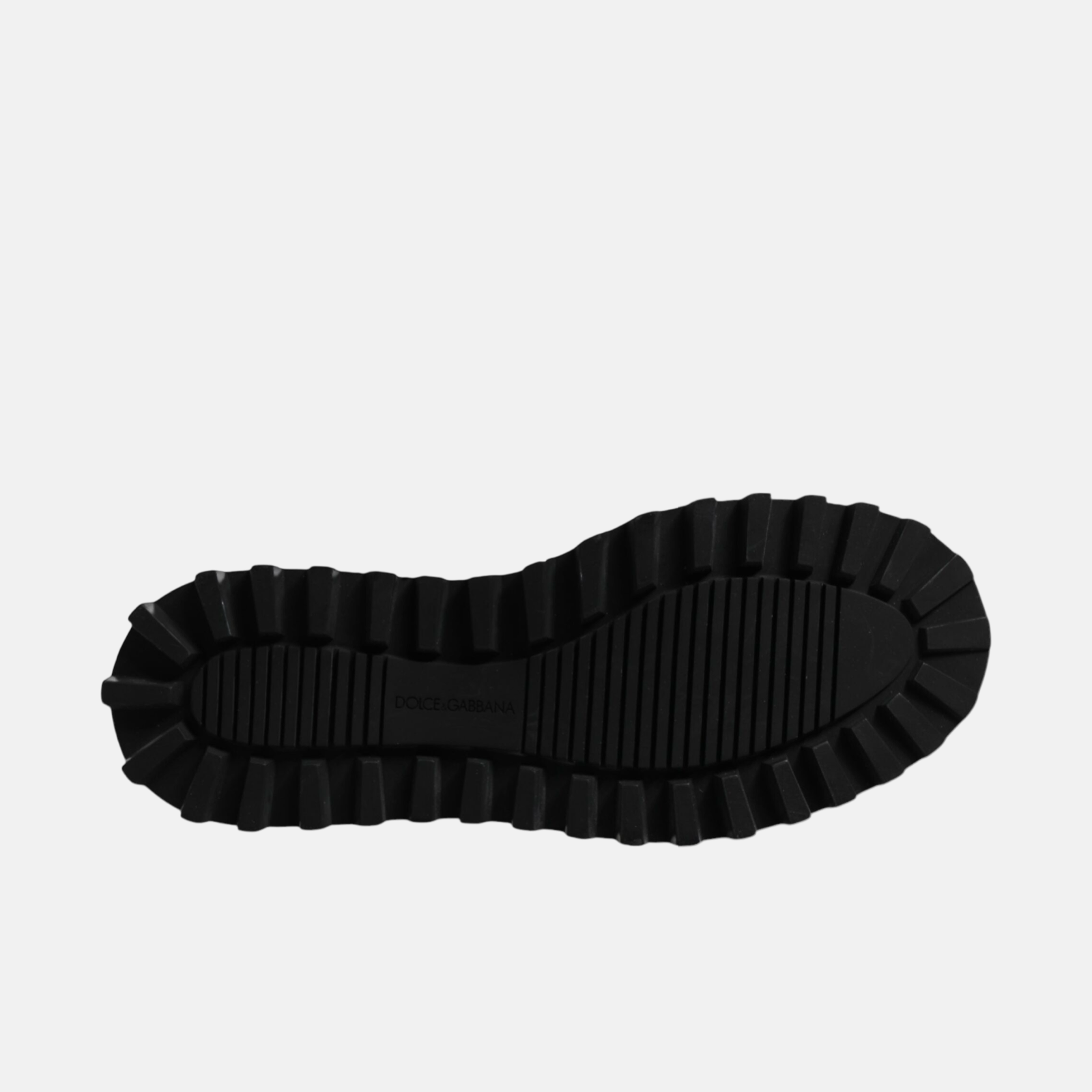 Dolce & Gabbana DG Logo Mid Calf Men Boots Insole View