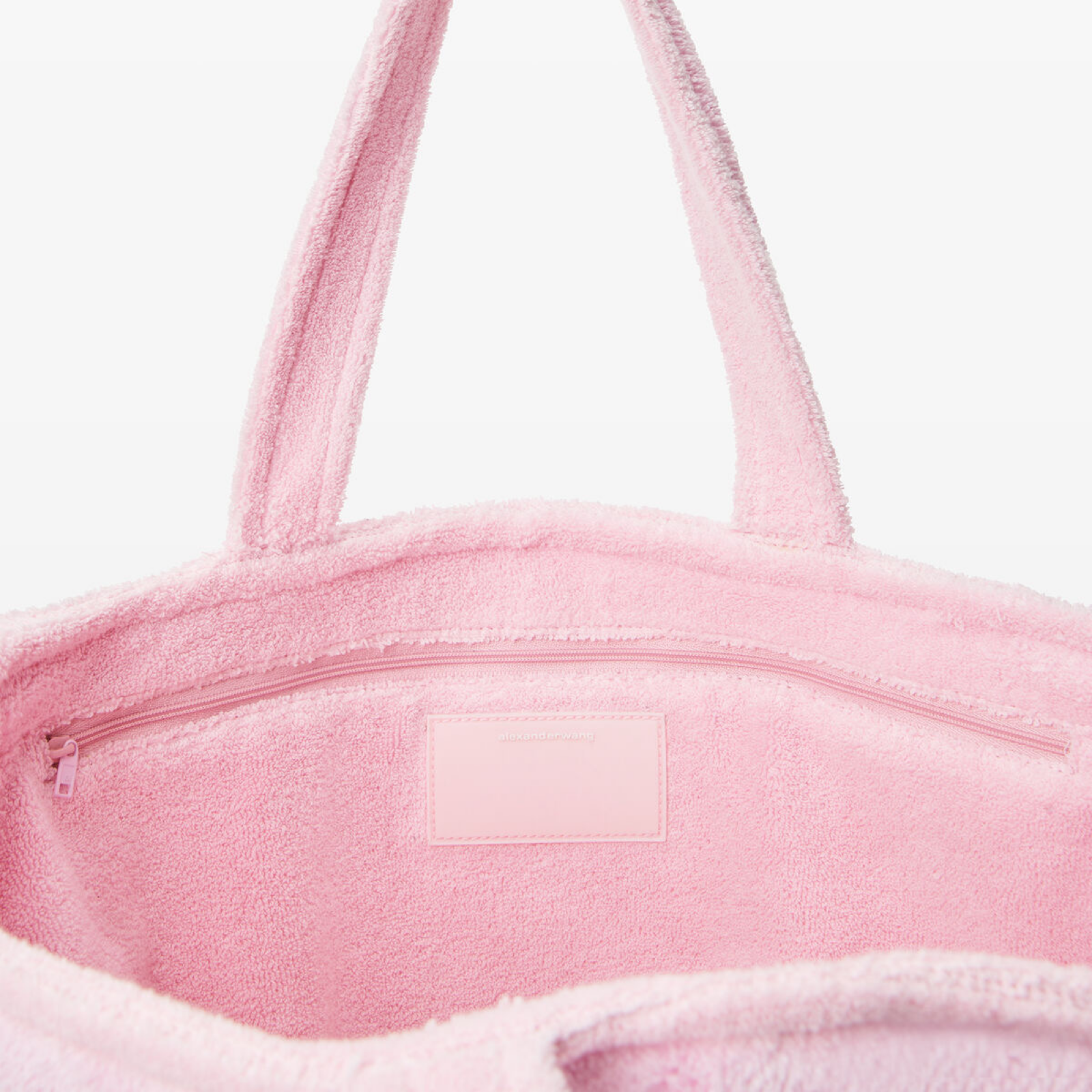 Дамска розова чанта Alexander Wang Punch Shoulder Bag