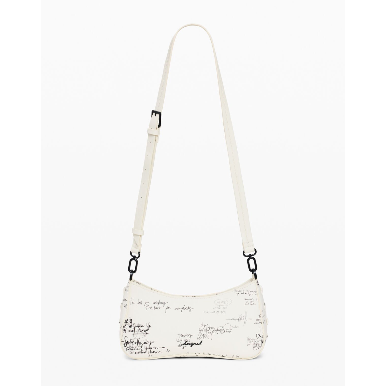 Дамска бяла чанта Desigual Women Handbag 26SAXP58 1008U Back View