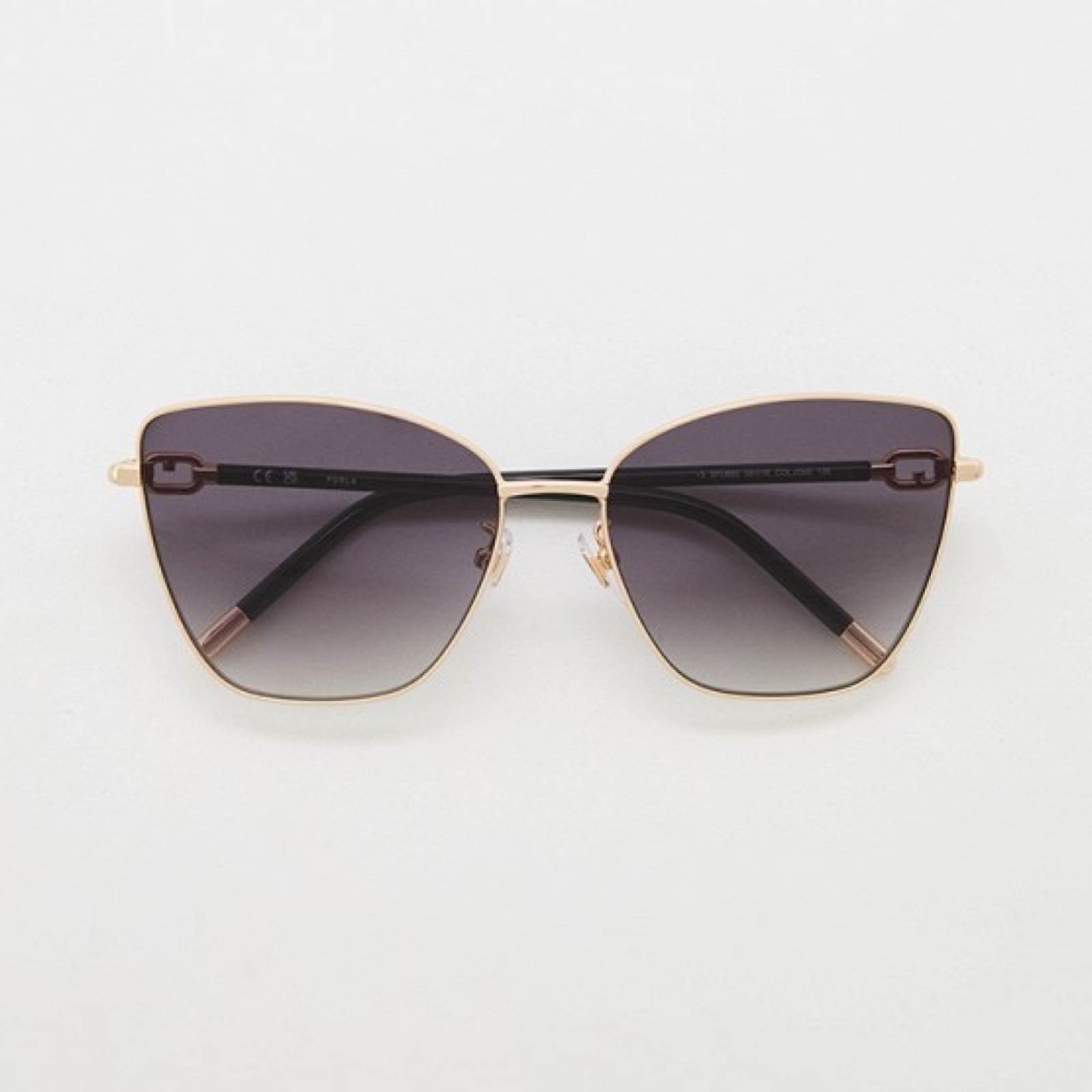 Дамски слънчеви очила Furla SFU692 0300 ORO Women Sunglasses Front View