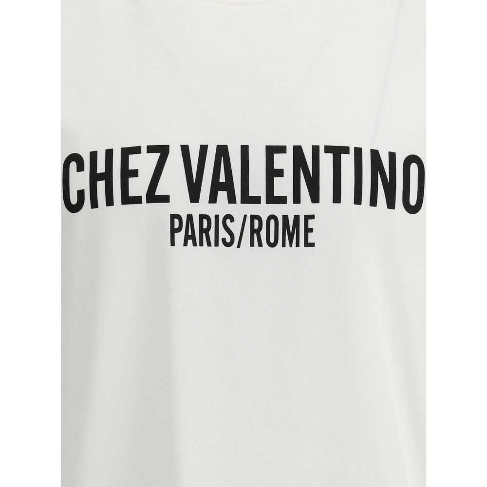 Тениска с лого на Valentino