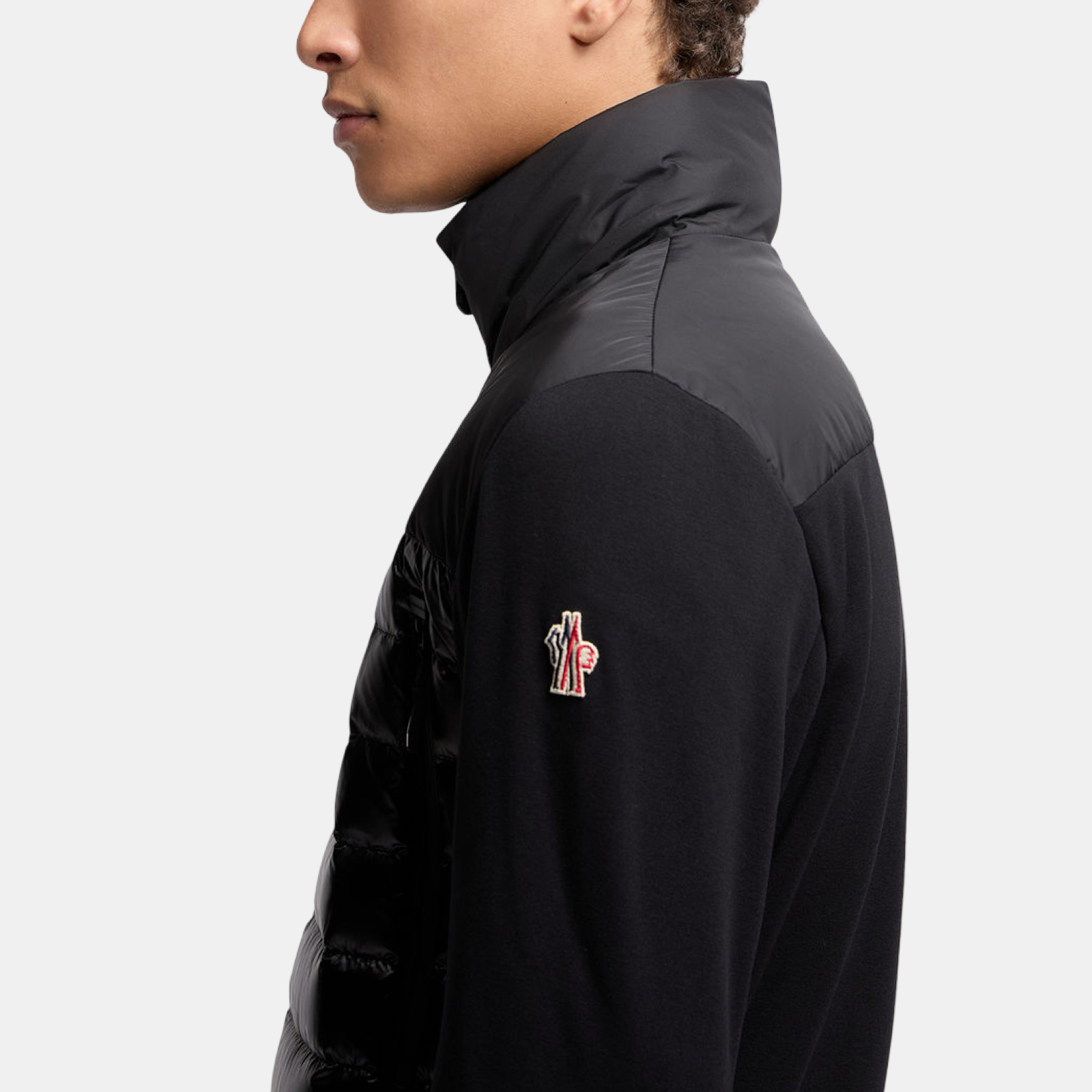 Moncler Grenoble Padded Polartec® Zip-Up Men Jacket K20978G 00278 99IG Side View
