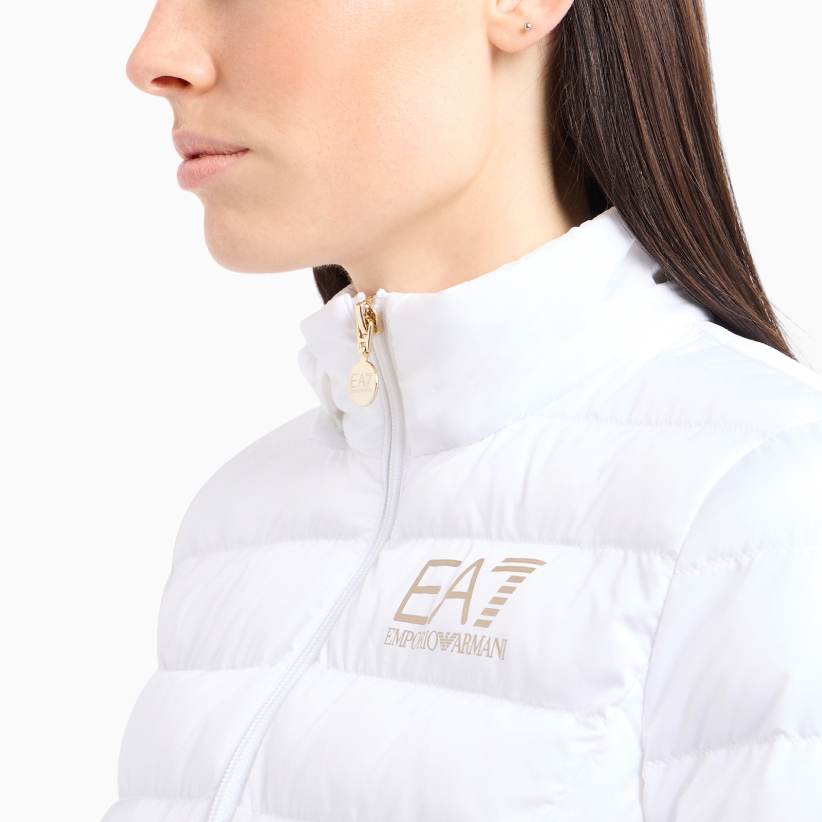 Дамско бяло яке EA7 Emporio Armani Women Jacket 8NTB23 TNF8Z 0101 Close-Up