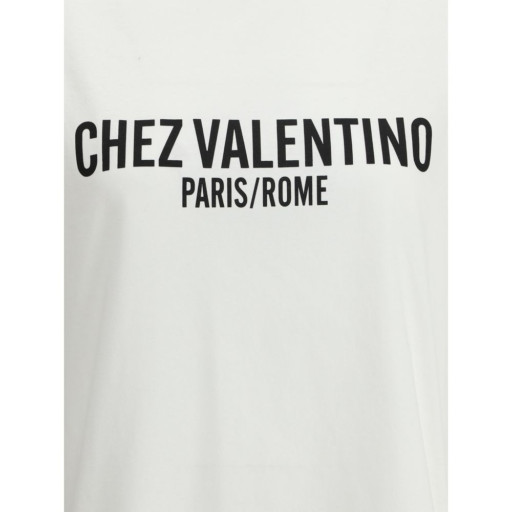 Памучна тениска Valentino Logo
