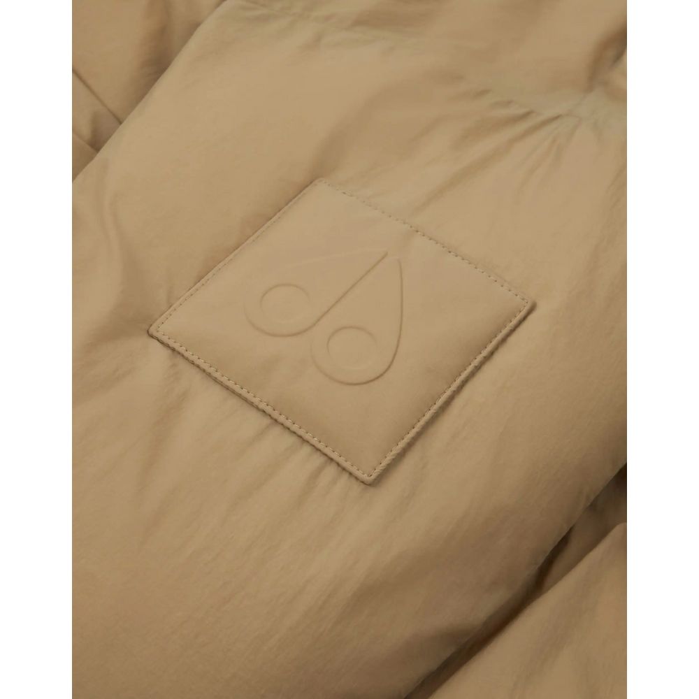 Бежови найлонови якета и палто Moose Knuckles