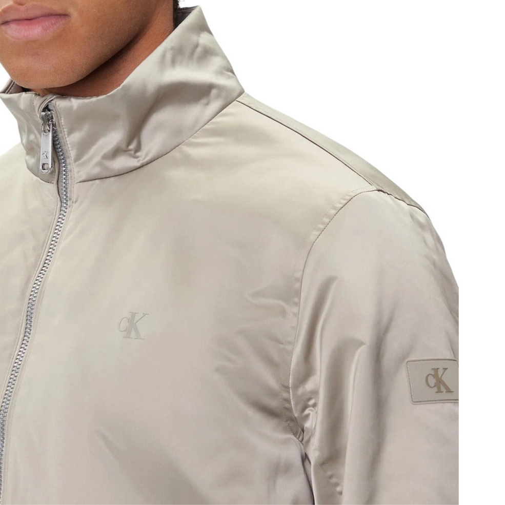Мъжко бежово яке Calvin Klein Jeans Men Jacket LV04RC516G Close-Up