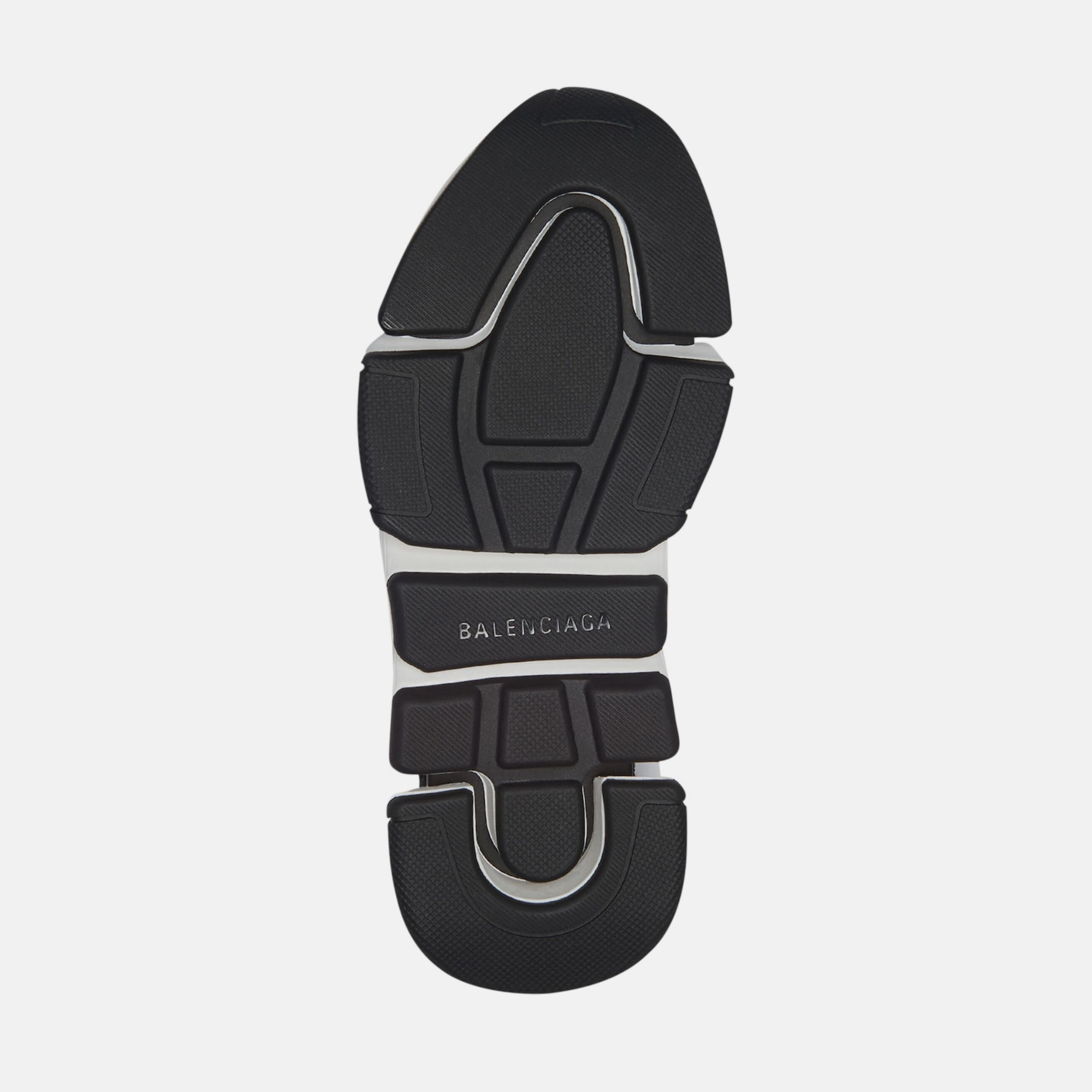 Дамски маратонки тип чорап Women’s sneakers Balenciaga Speed 2.0 617196W2DB21015 Black outsole view