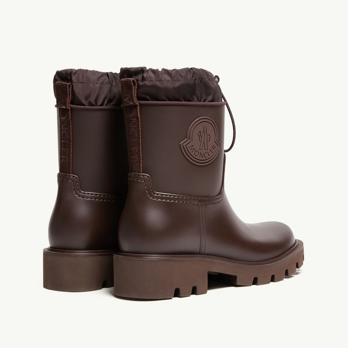 Moncler Kickstream Rain Boots L209B4G00190M4522243 Heel View