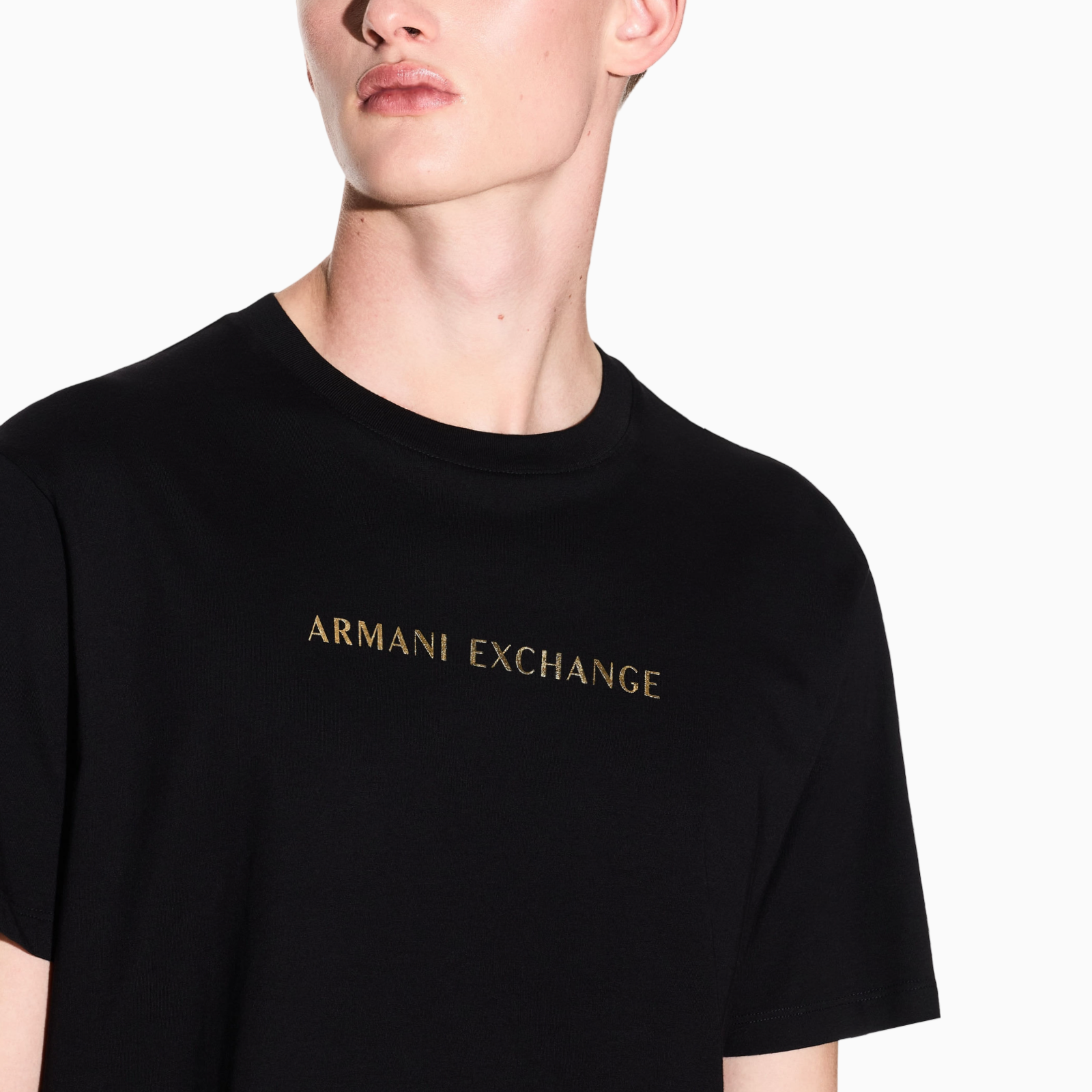 Мъжка тениска Armani Exchange Men T-shirt XM002827 AF12308 UC001 Close-Up
