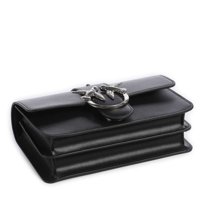 Дамска чанта Women’s shoulder bag Pinko Love One 105856 A0F1 Z99O Black top view