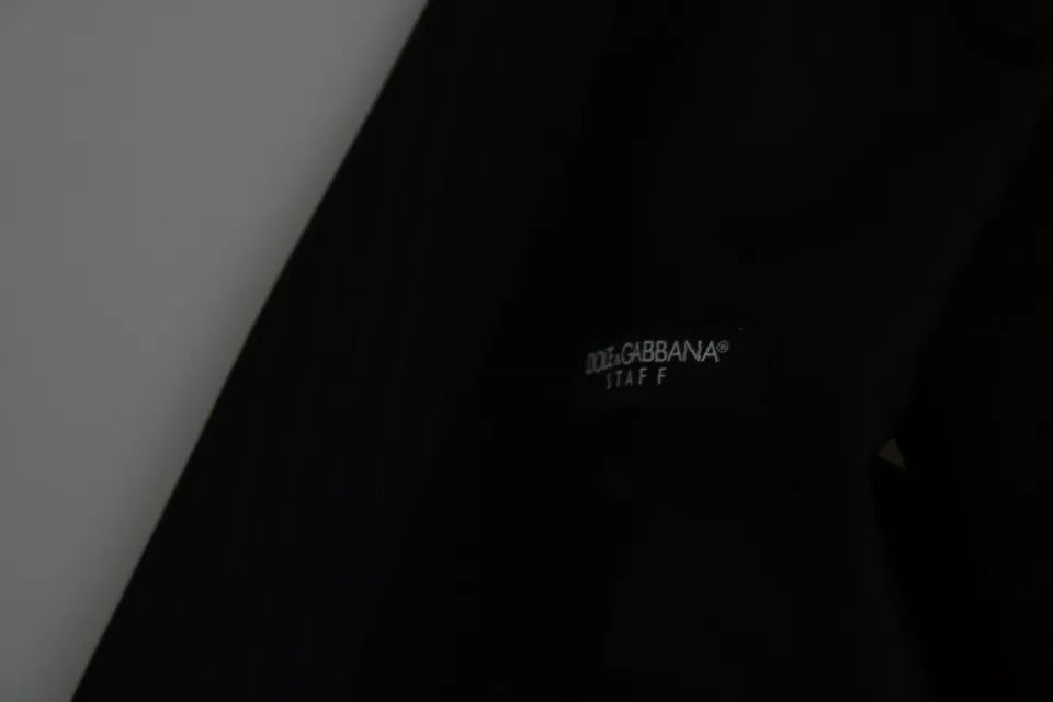 Dolce & Gabbana черна мъжка официална рокля с жилетка и жилетка