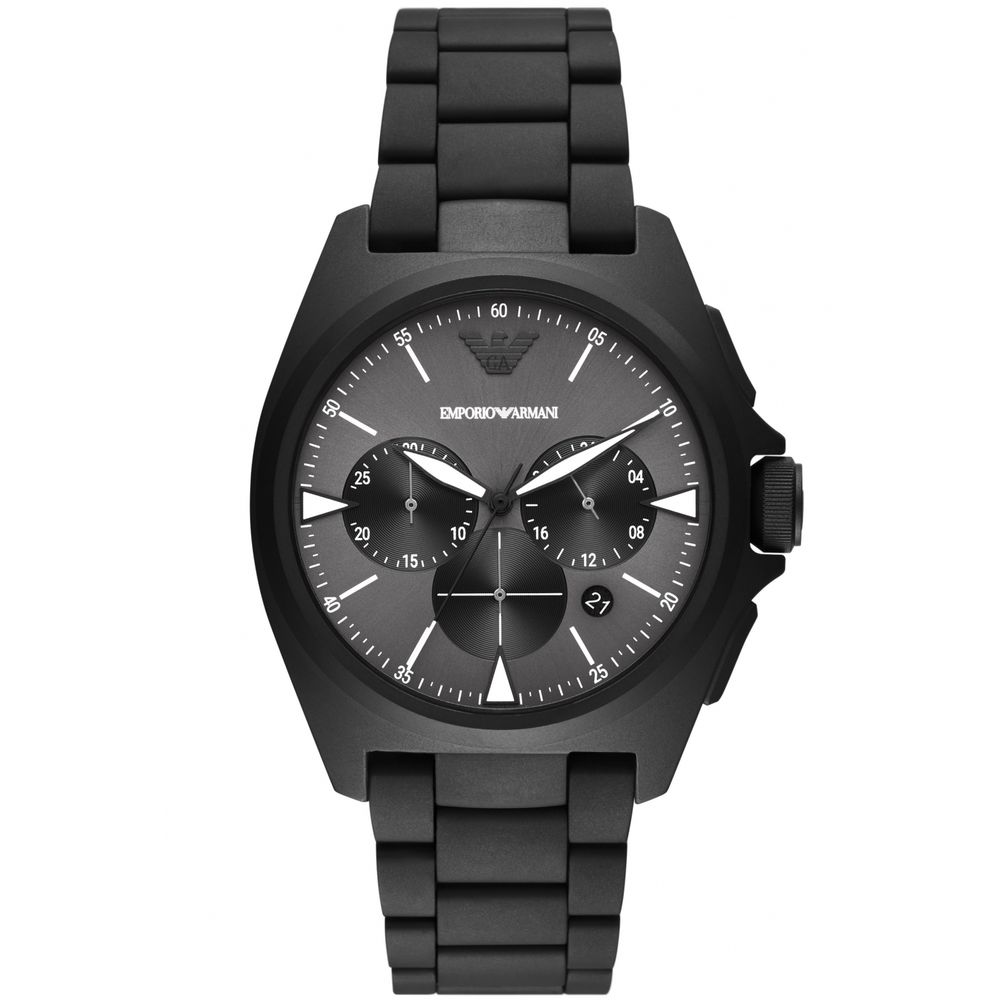 Emporio Armani Black Stainless Steel Watch