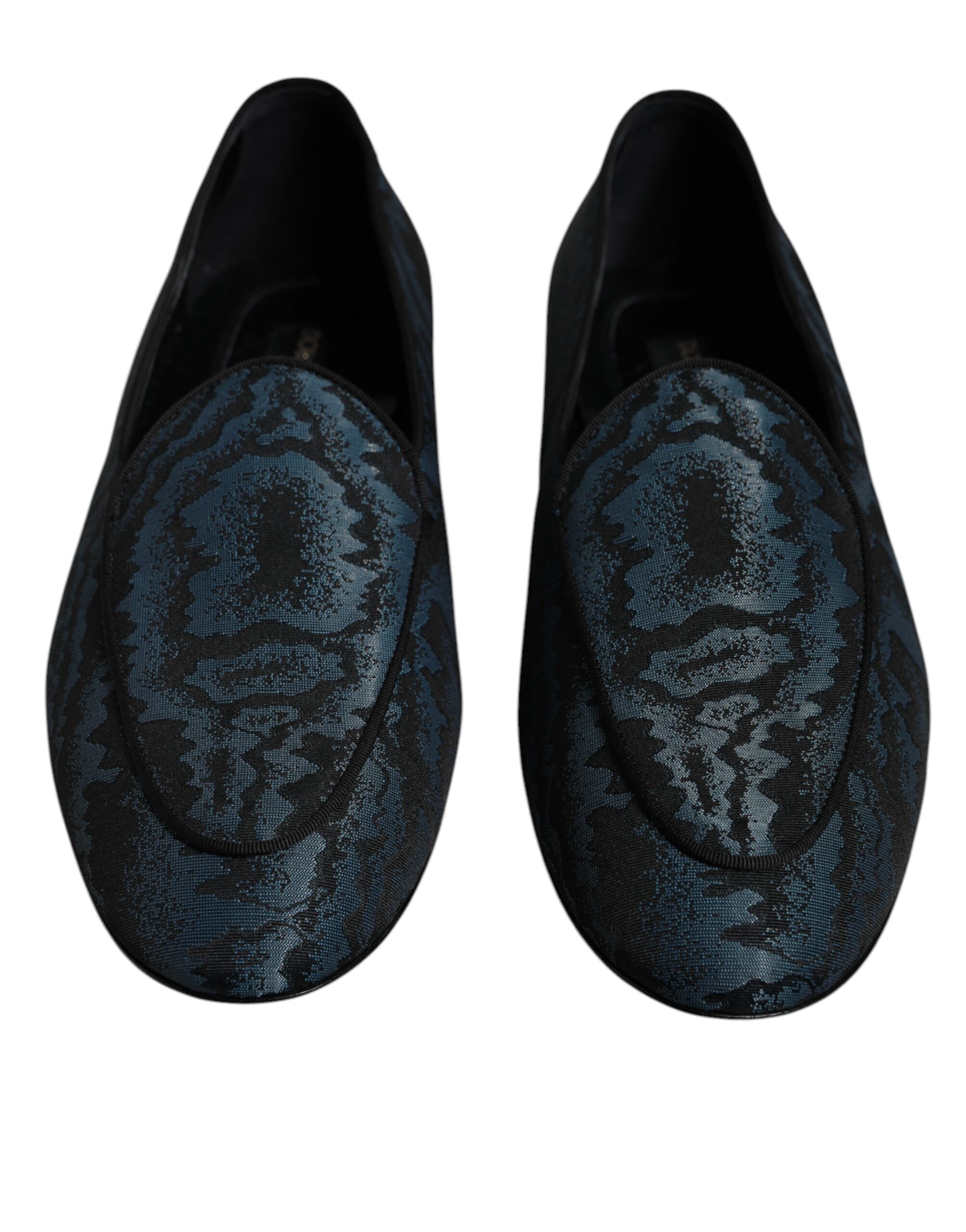 Мъжки мокасини Dolce & Gabbana Blue Black Flats Мъжки обувки