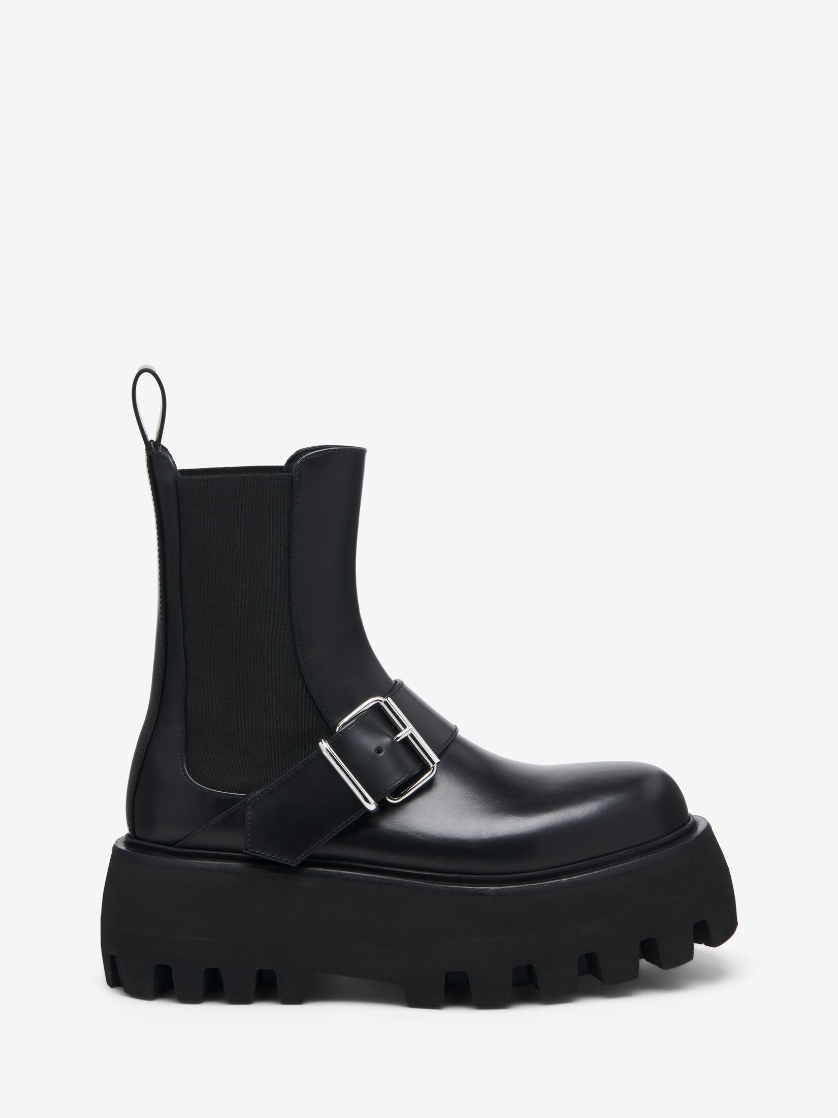 Дамски ботуши на платформа Women’s sofa buckle boots Alexander Mcqueen
847956WHAEX1000 Black lateral