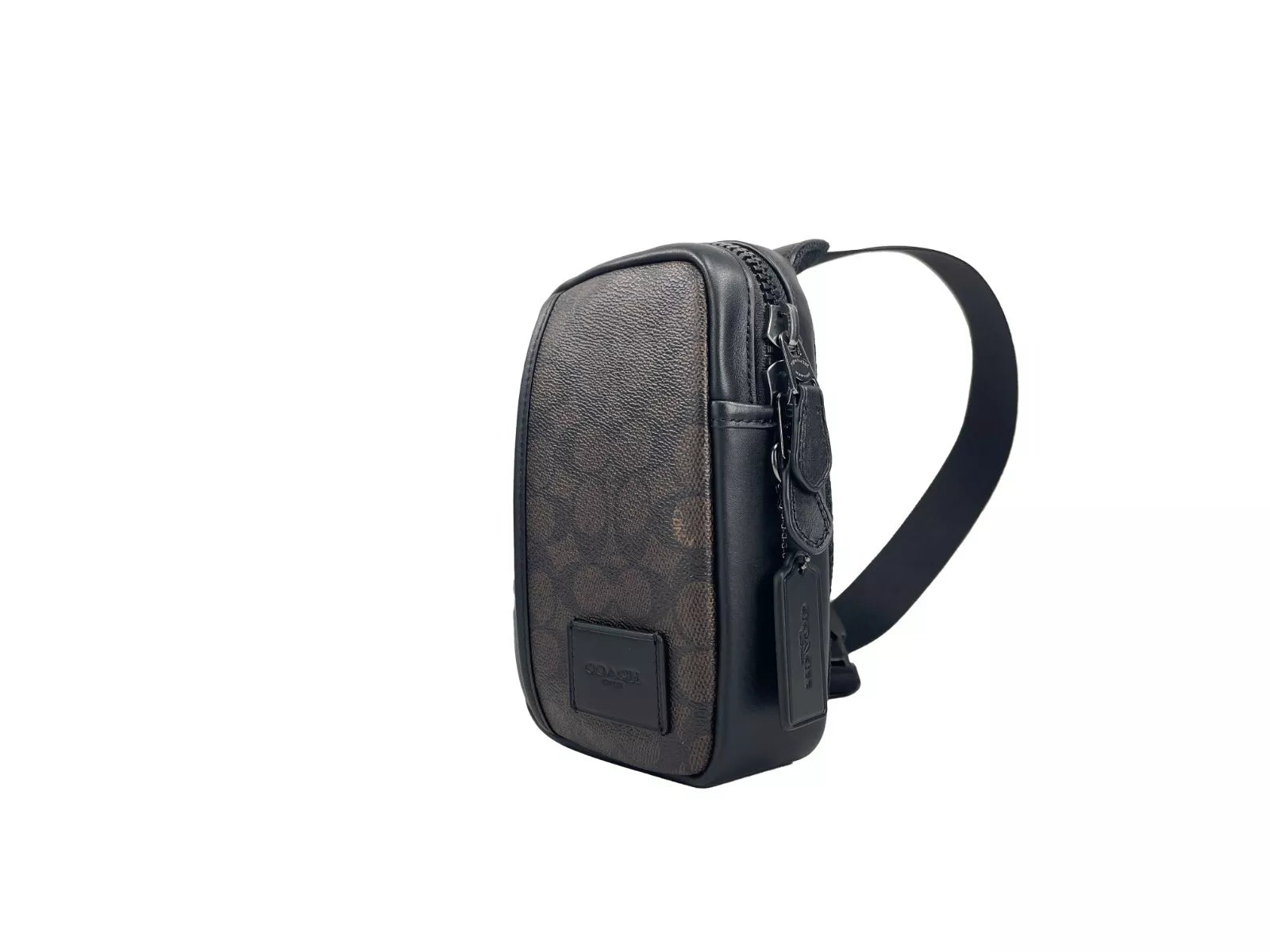 COACH Edge L Pack Раница Sling Bag Черен орех (CW347)