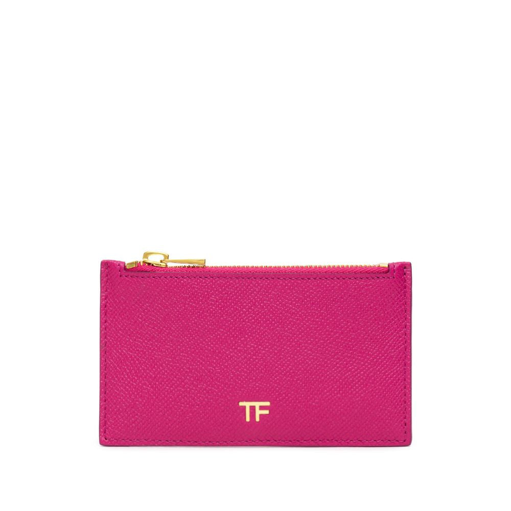 Кожен портфейл Tom Ford Fuchsia