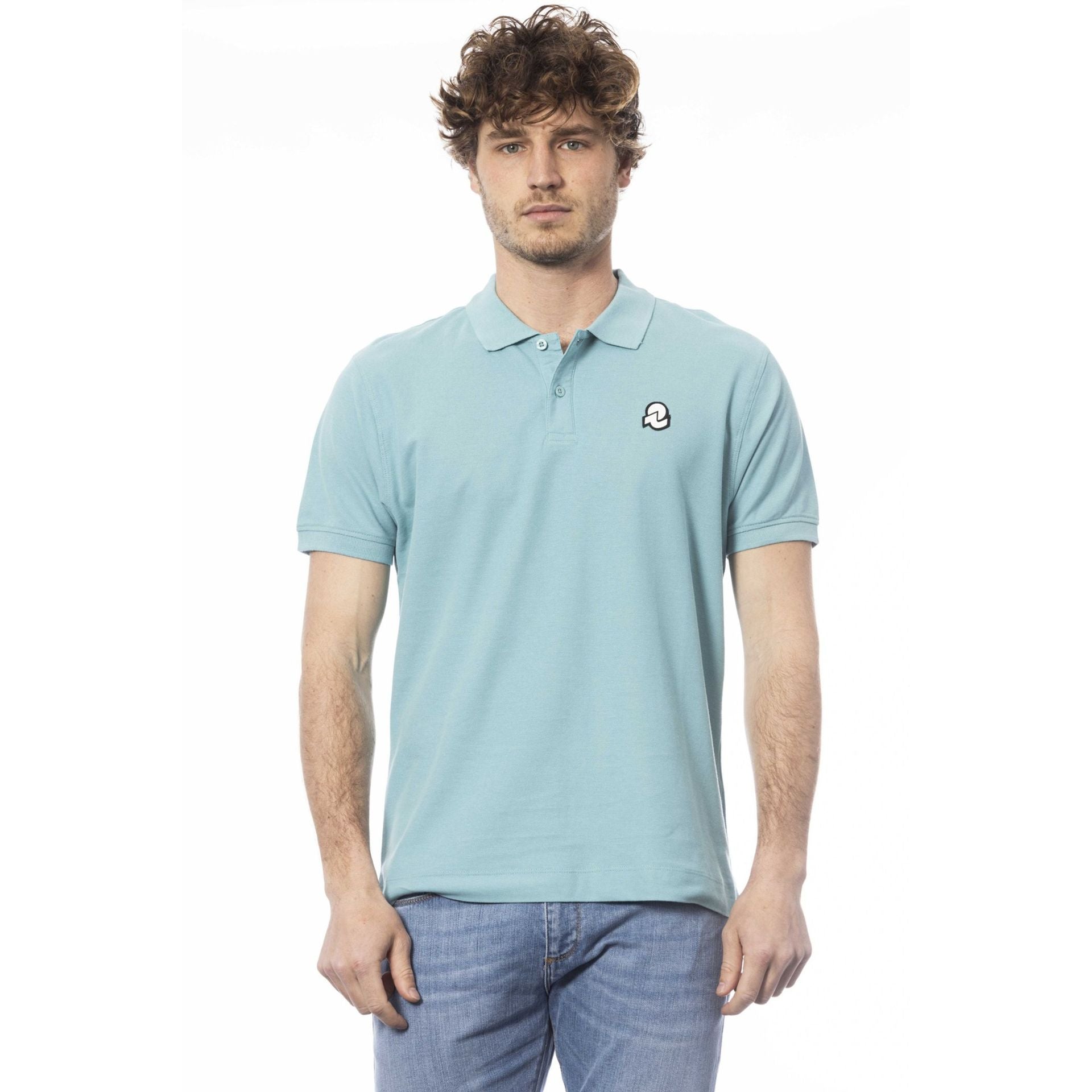 Мъжка поло тениска Men’s polo shirt Invicta 4452279U 8009ACQUA front view