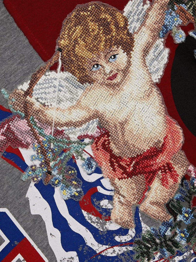 Тениска Dolce & Gabbana Floral Angels