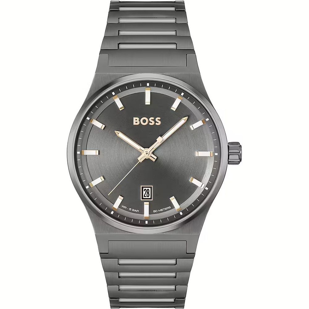Сив часовник Hugo Boss от неръждаема стомана