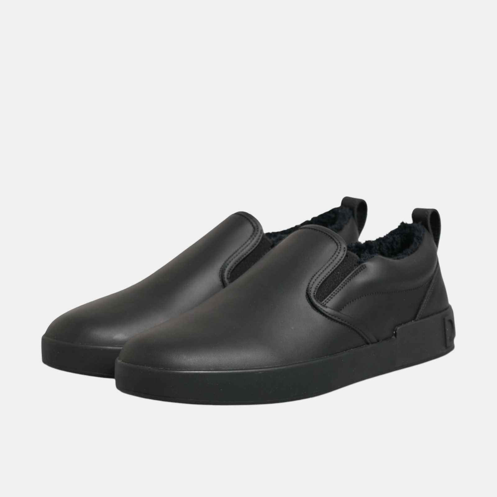 Dolce & Gabbana Men Slip On Shoes Medial View
