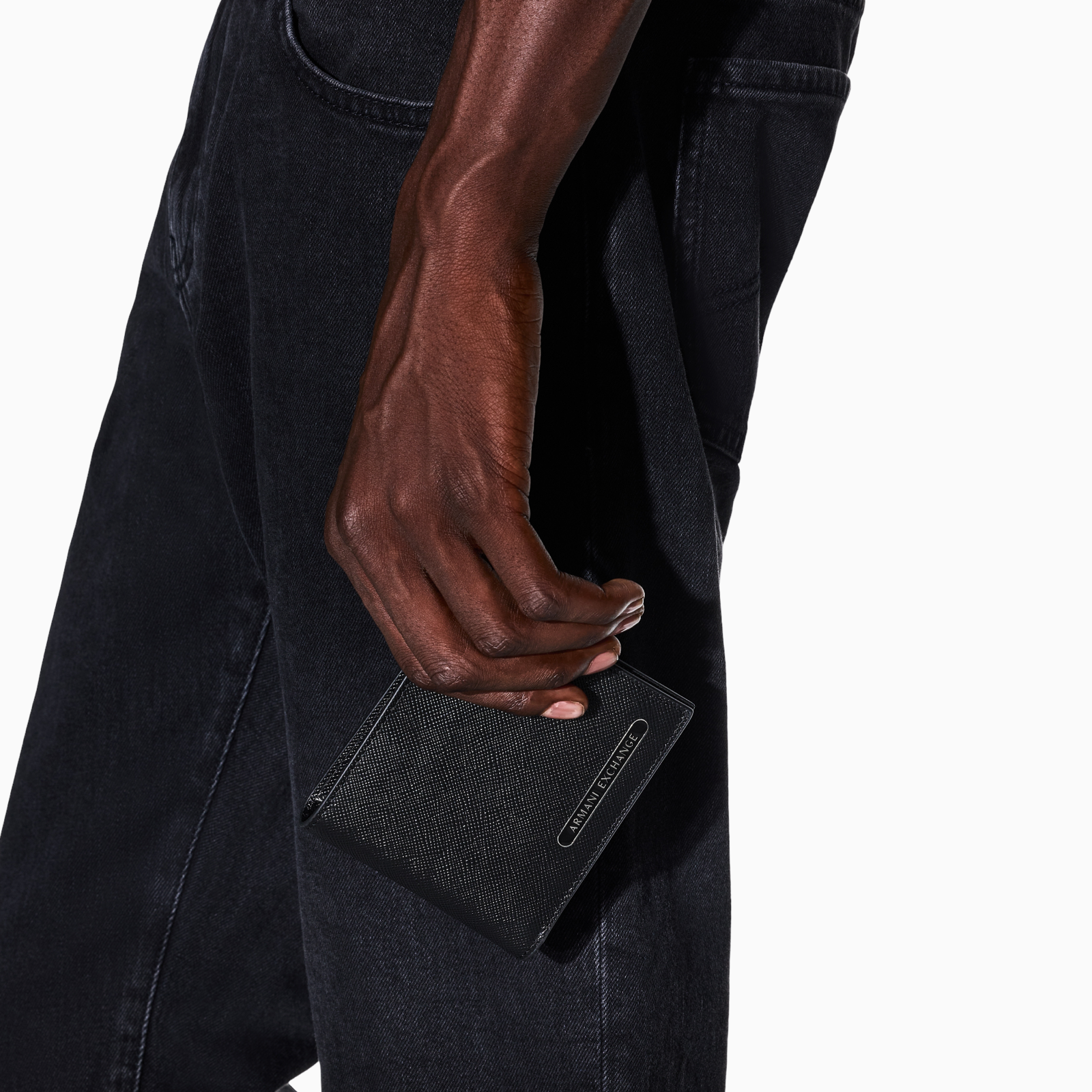 Мъжки портфейл Armani Exchange Men Wallet XM000168 AF12702 UC001 Hand View