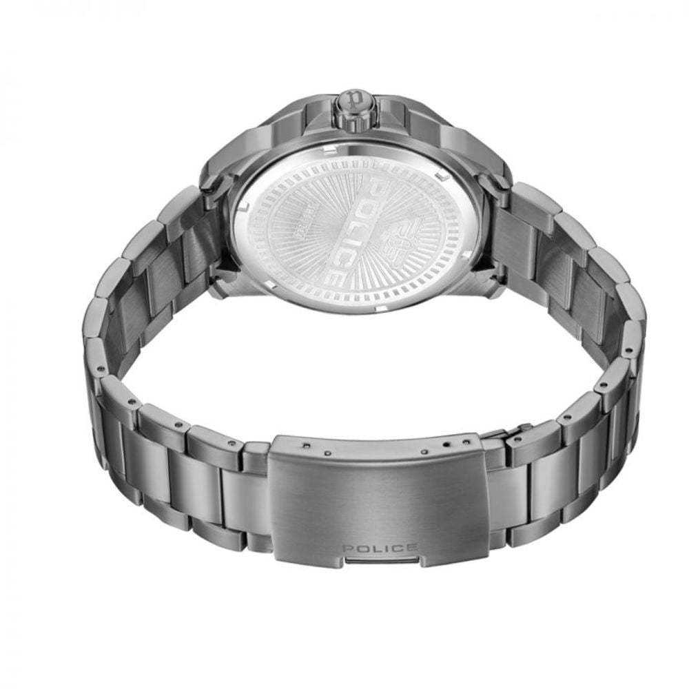 Police Gray Stainless Steel Stainless Steel Watch