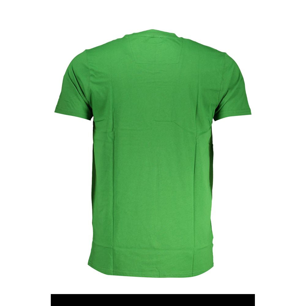 Мъжка тениска Men's t-shirt Cavalli Class
QXT63GJD060 07334 Green back view