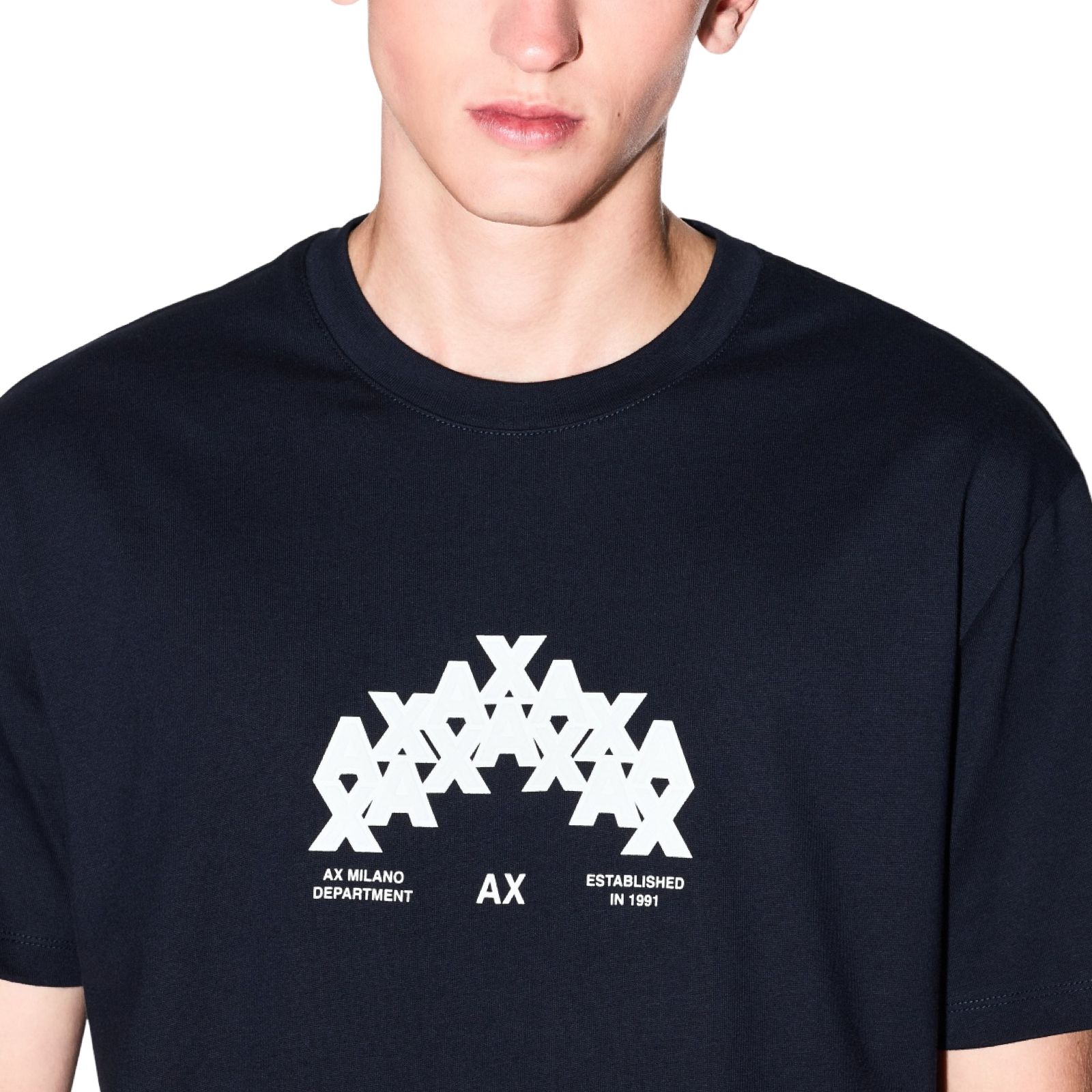 Мъжка тениска Armani Exchange Men T-shirt XM001909 AF10362 Close-Up