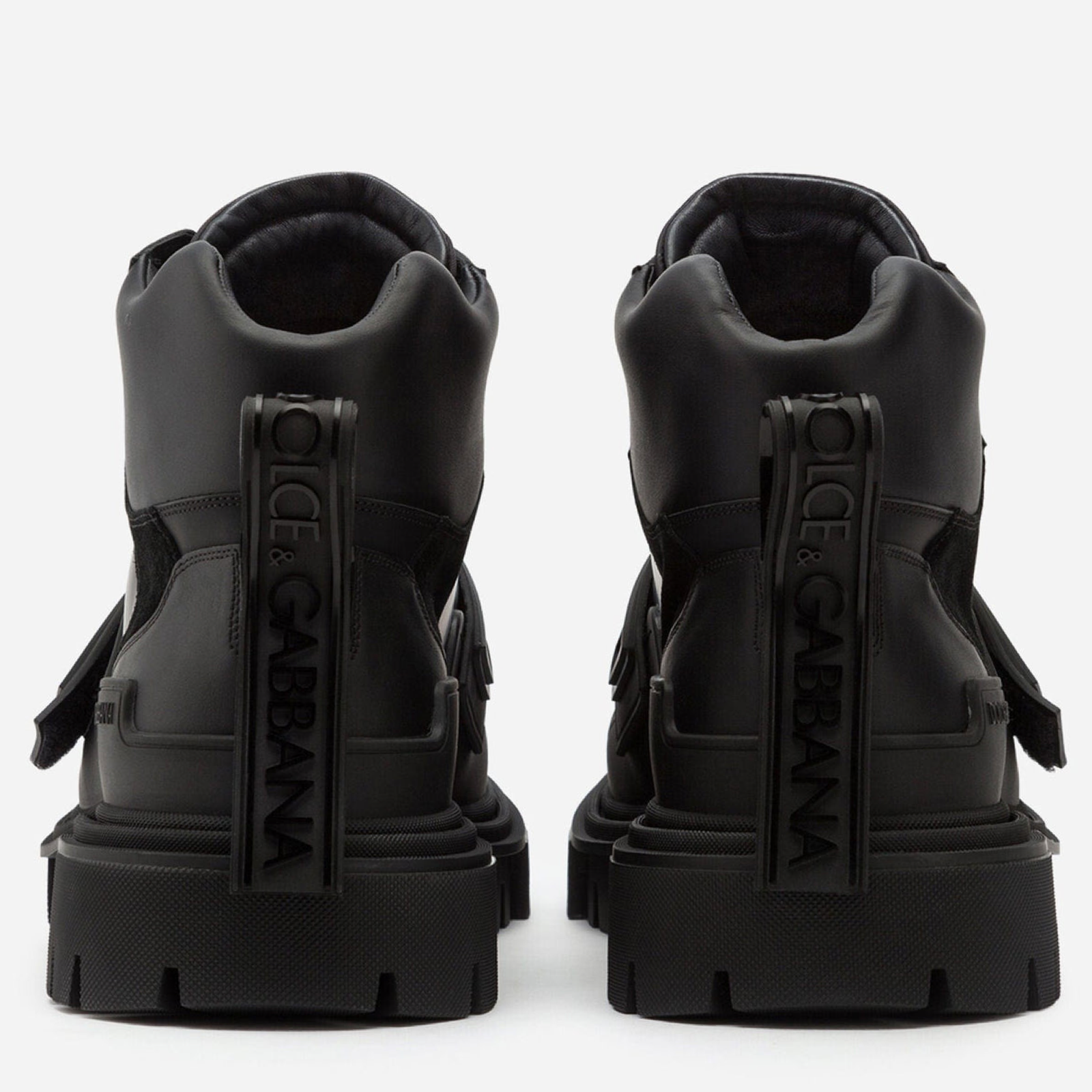 Dolce & Gabbana Trekking Men Sneaker Boots Heel View