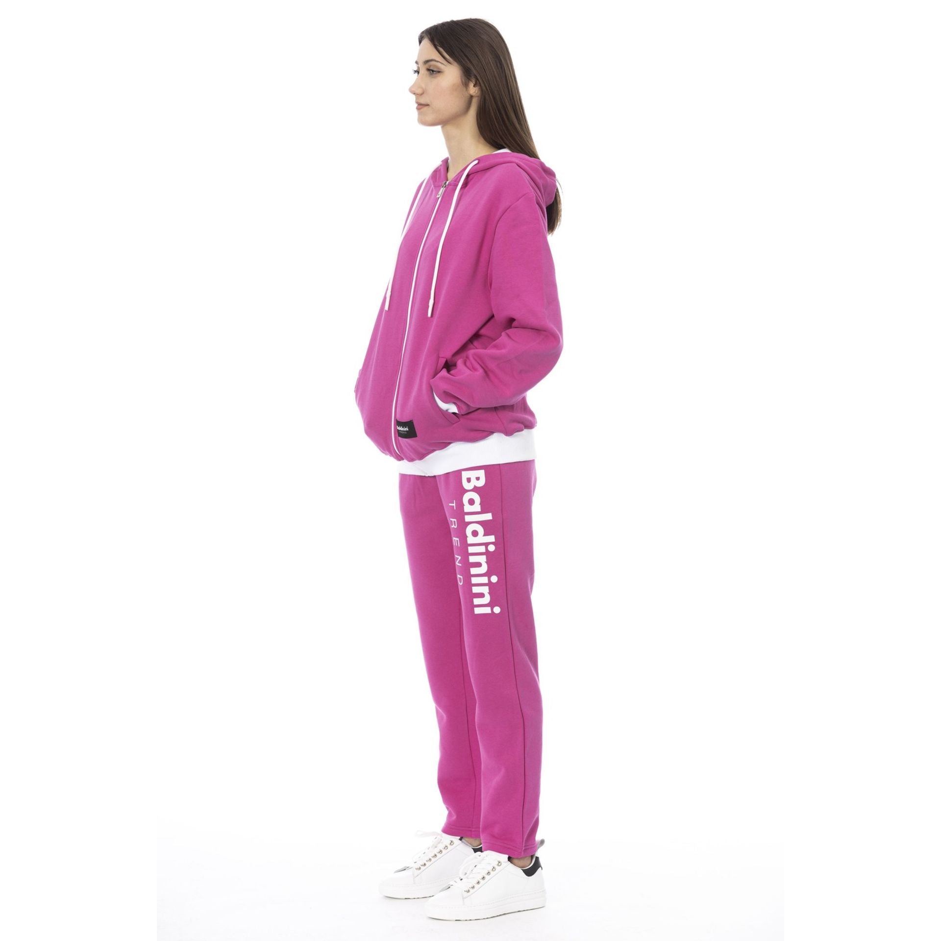 Дамски спортен екип Women’s tracksuit Baldinini Trend 98147898 MANTOVA ROSAPINK side view