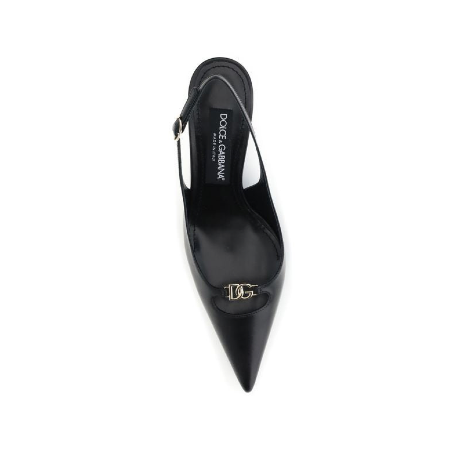 Дамски токчета Women’s slingback heels Dolce & Gabbana Lollo CG0796A573880999 Black