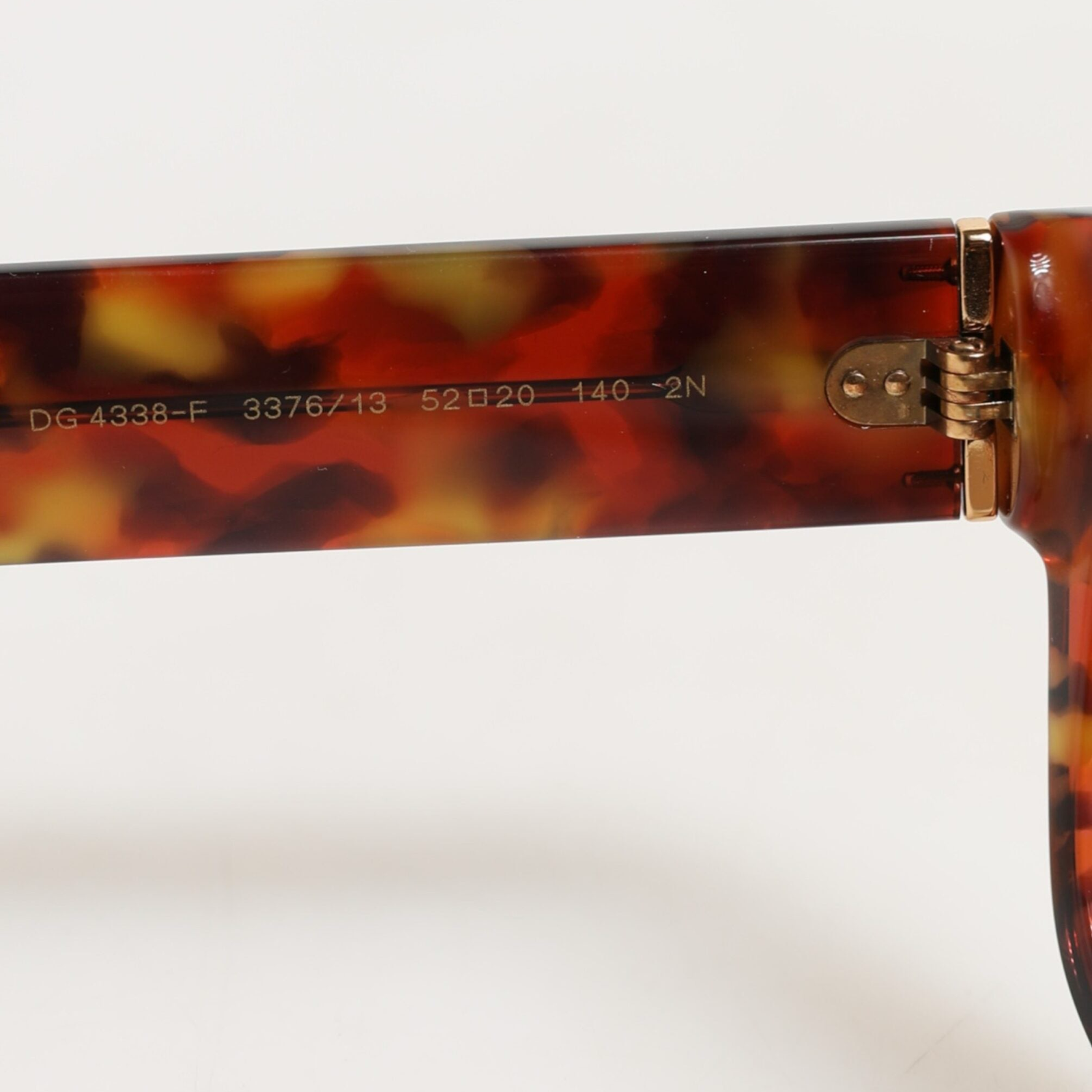 Dolce & Gabbana Havana Full Rim Round Lenses Sunglasses