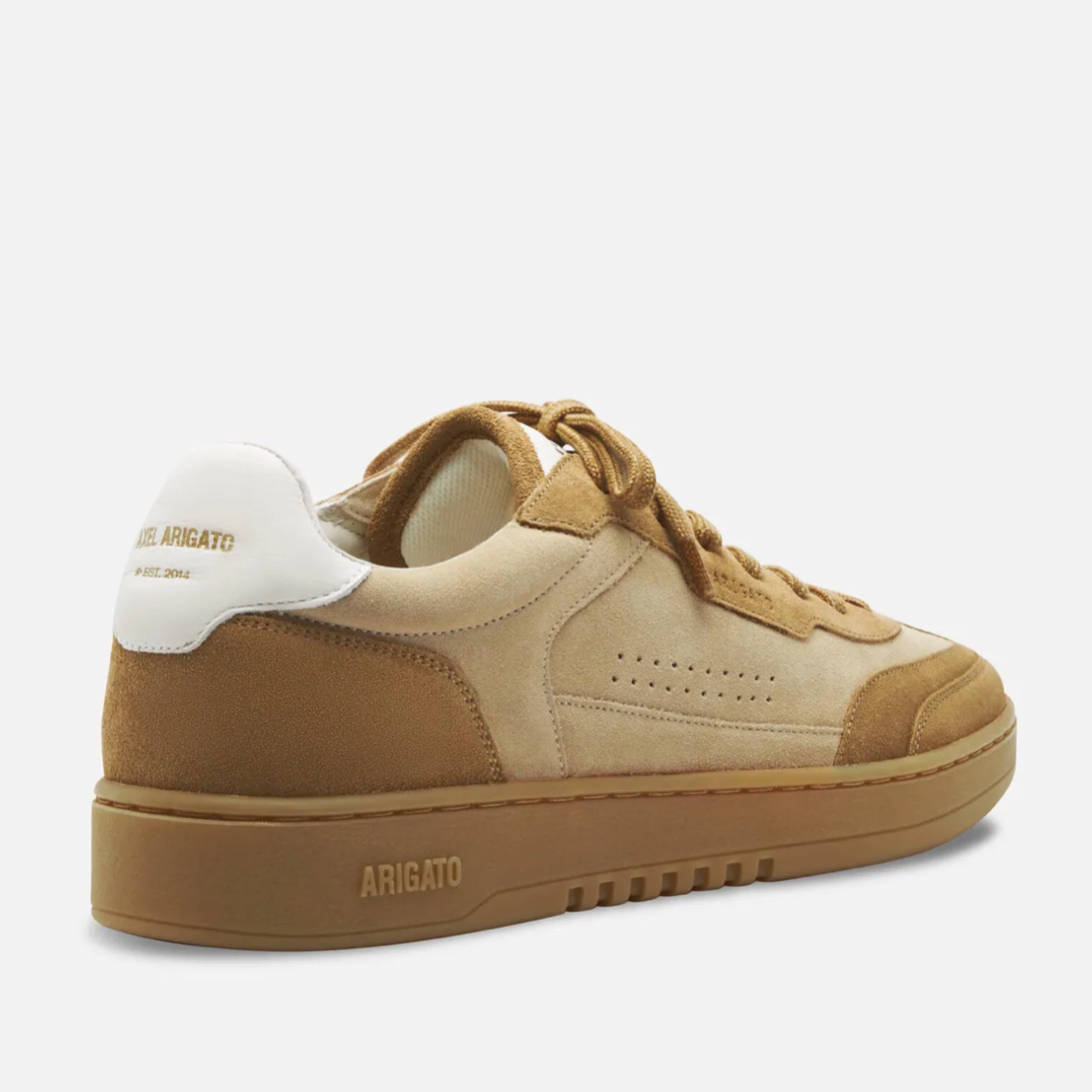 Мъжки кецове Men’s sneakers Axel Arigato Dice T-Toe F3485003 Beige / Gum medial view