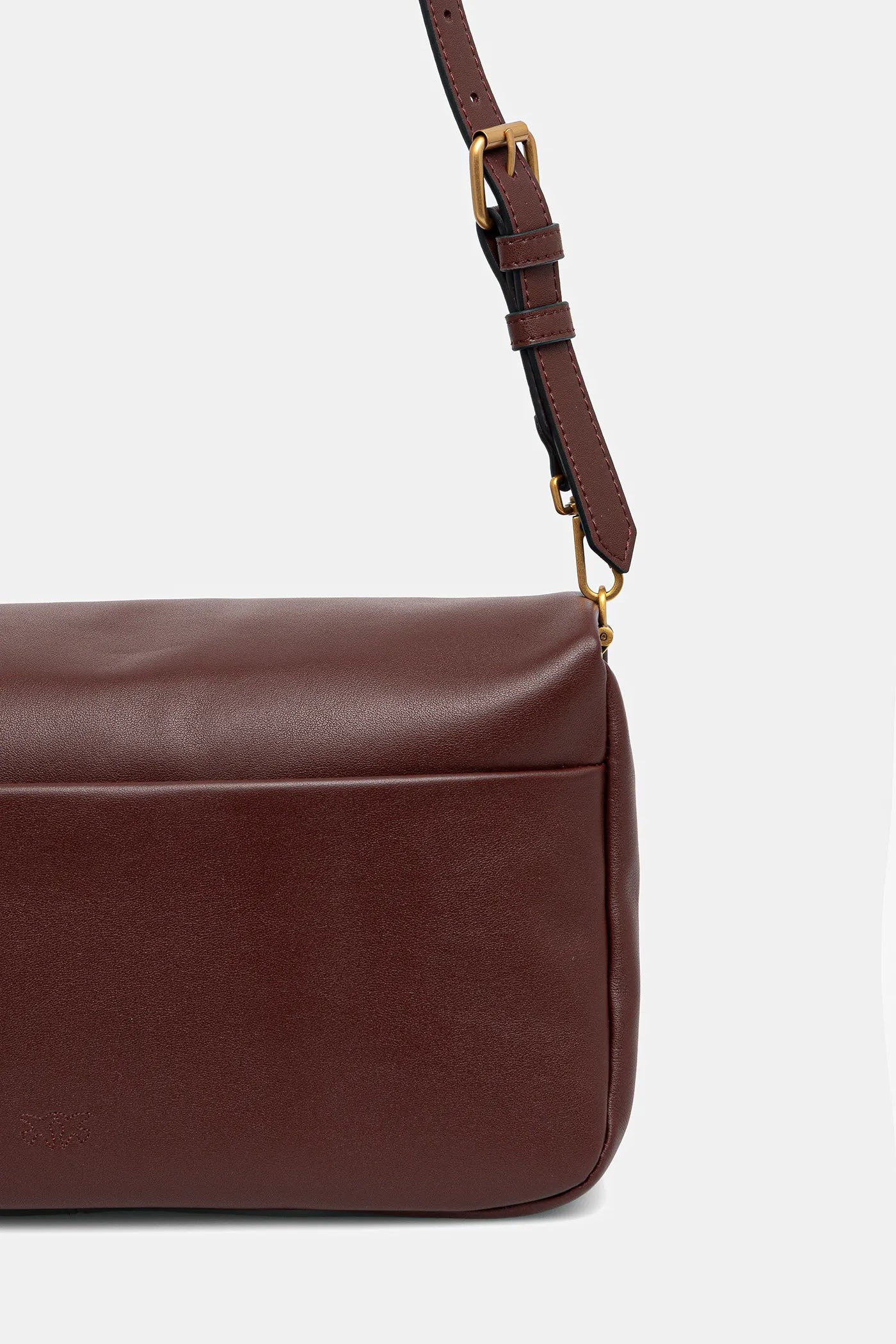 Дамска чанта Women’s shoulder bag Pinko Baguette 106178 A0QO R49Q Dark Brown cropped view