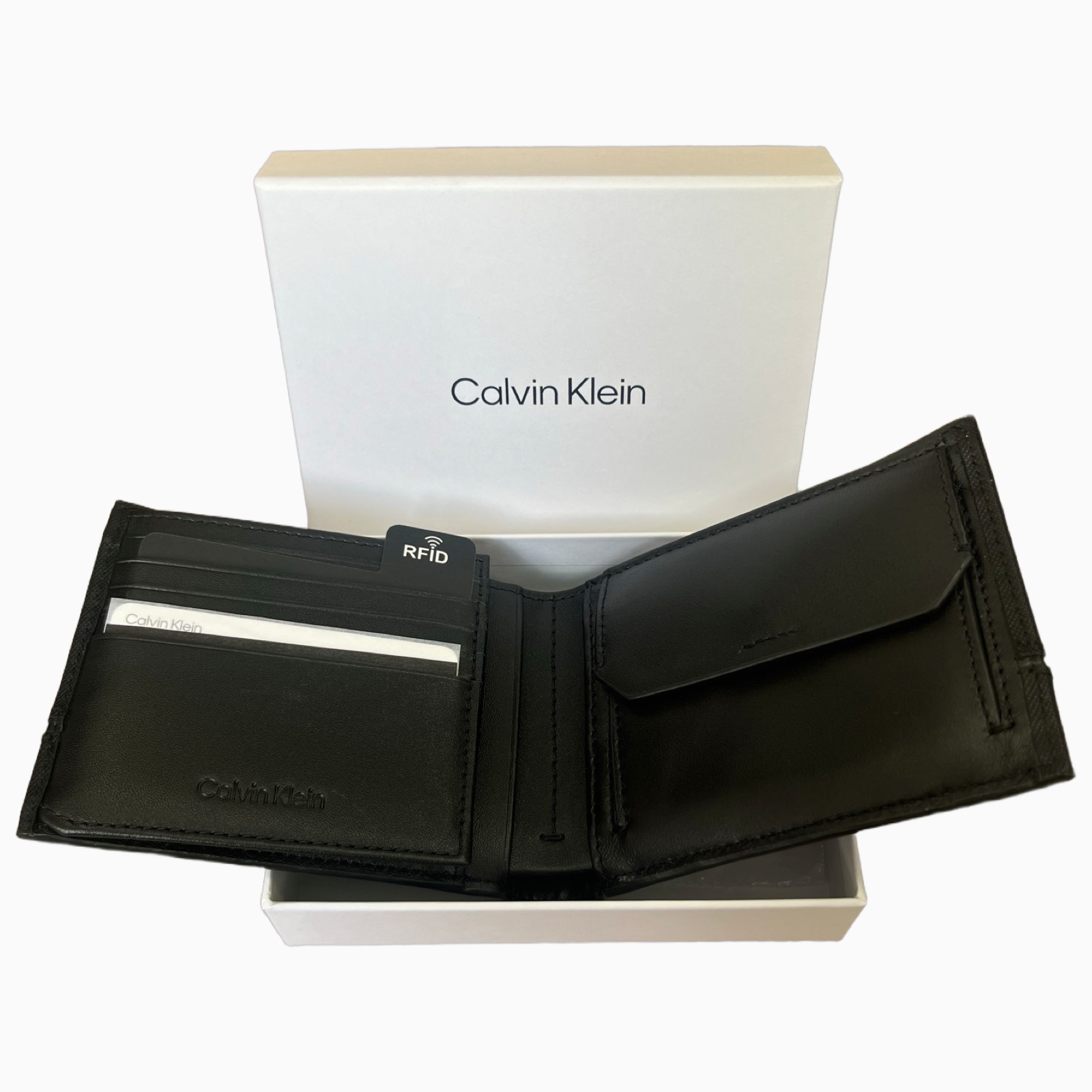 Мъжки портфейл Calvin Klein Men Wallet K50K510055 BAX Inside View