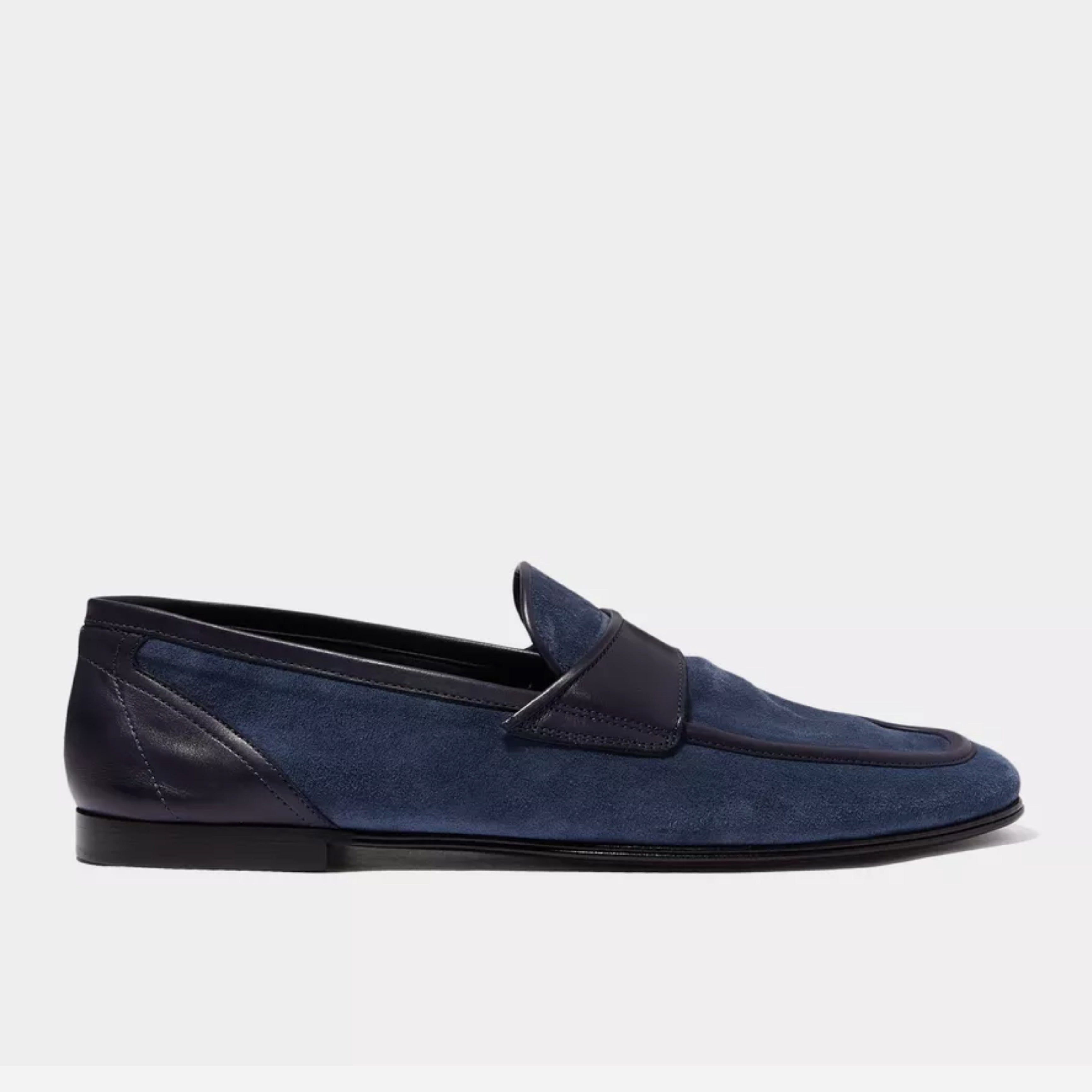 Мъжки мокасини Men’s loafers DOLCE & GABBANA A50351 AX934 Blue lateral view