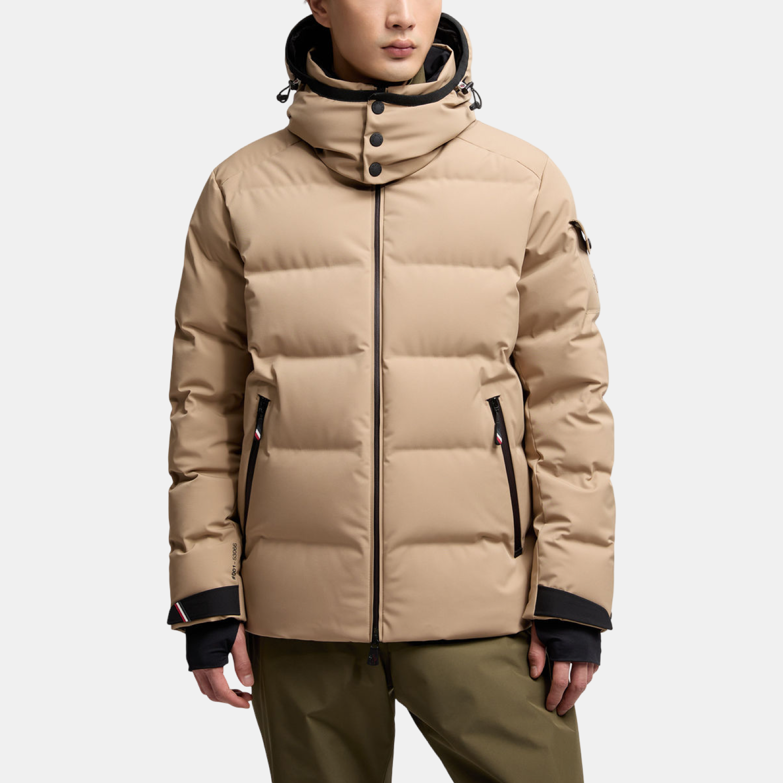 Moncler Grenoble Montgetech Men Ski Down Jacket with Hood K20971A 000435 30600 Front View